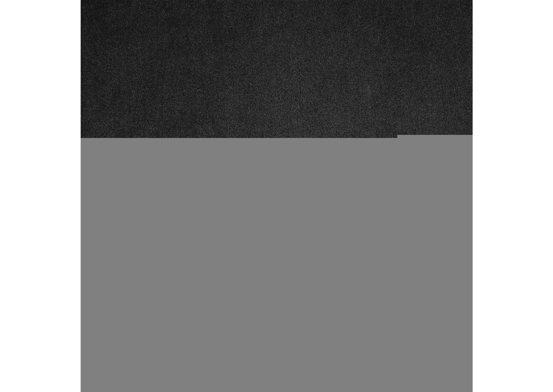 Alder Black Velvet Sofa