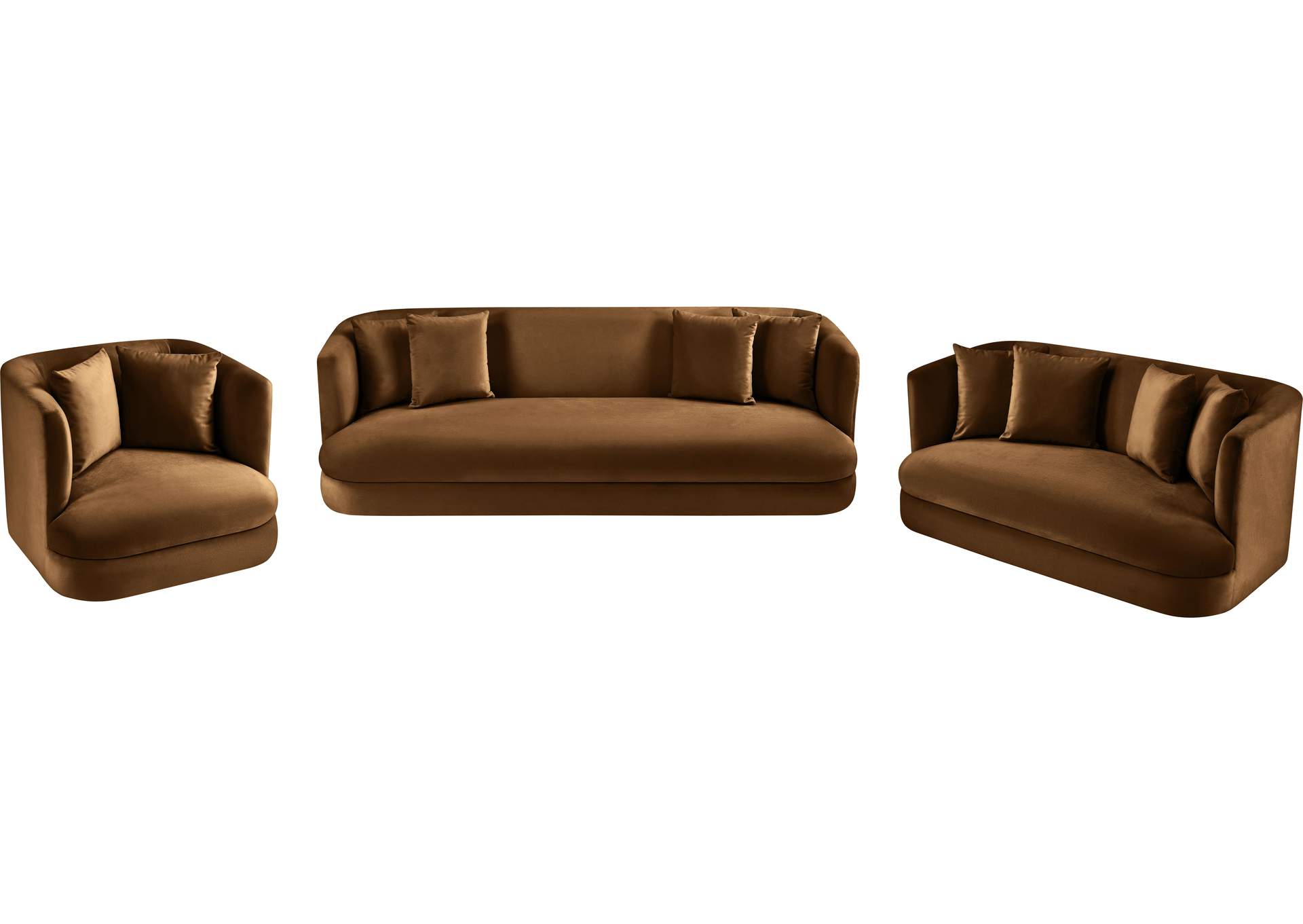 Alder Saddle Velvet Sofa image 13