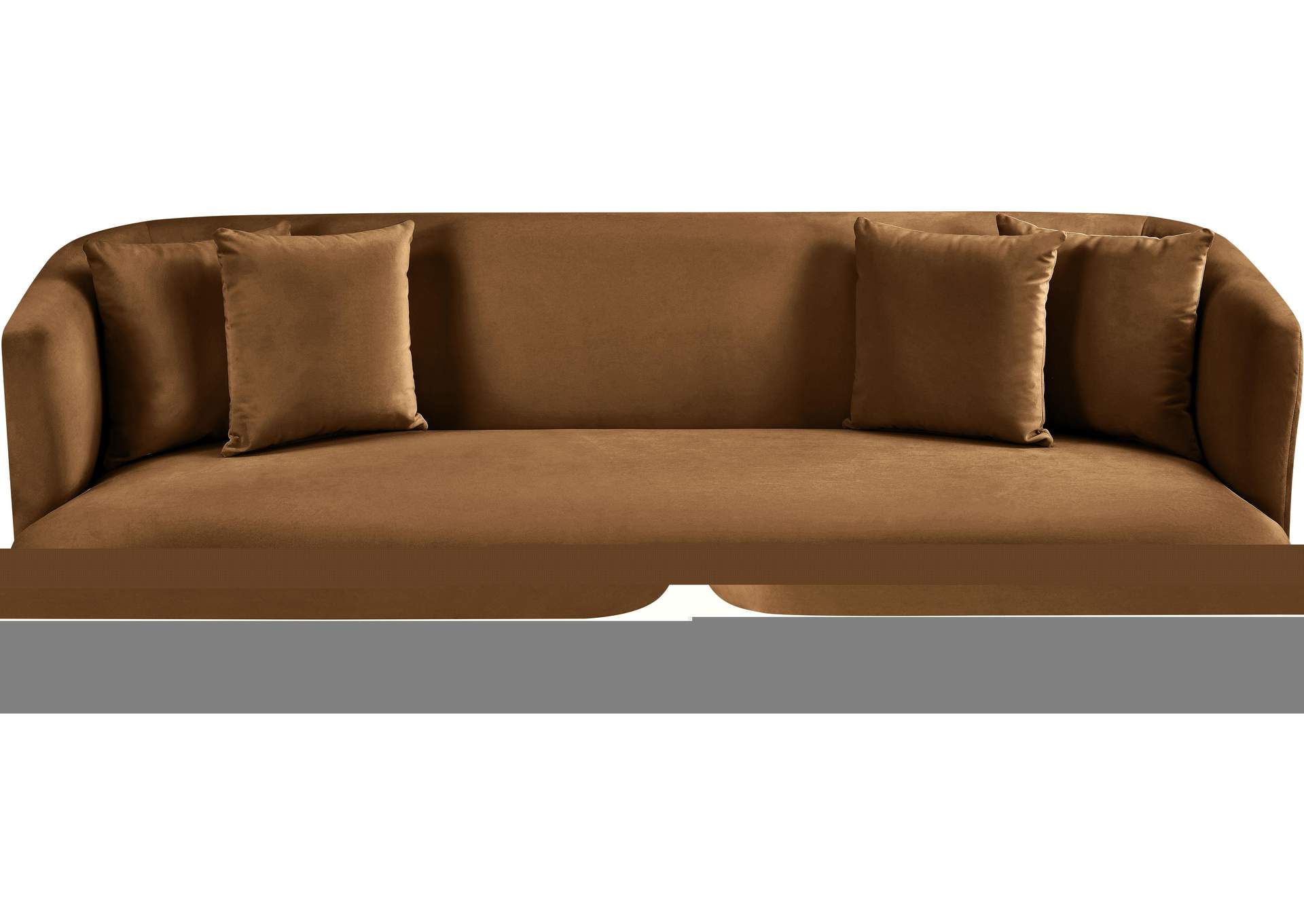 Alder Saddle Velvet Sofa image 5