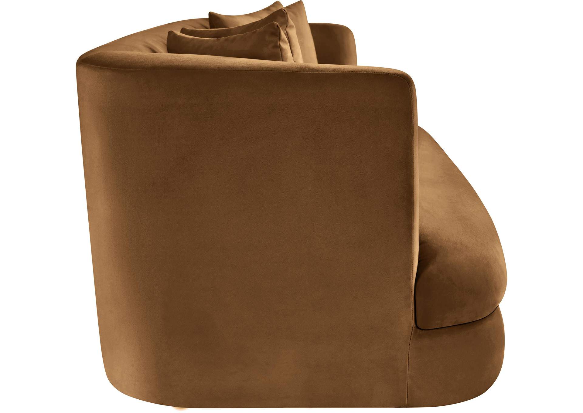 Alder Saddle Velvet Sofa image 8