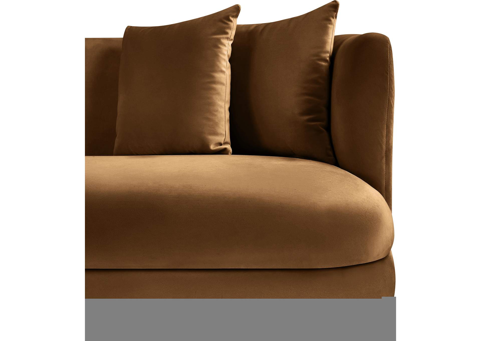 Alder Saddle Velvet Sofa image 9