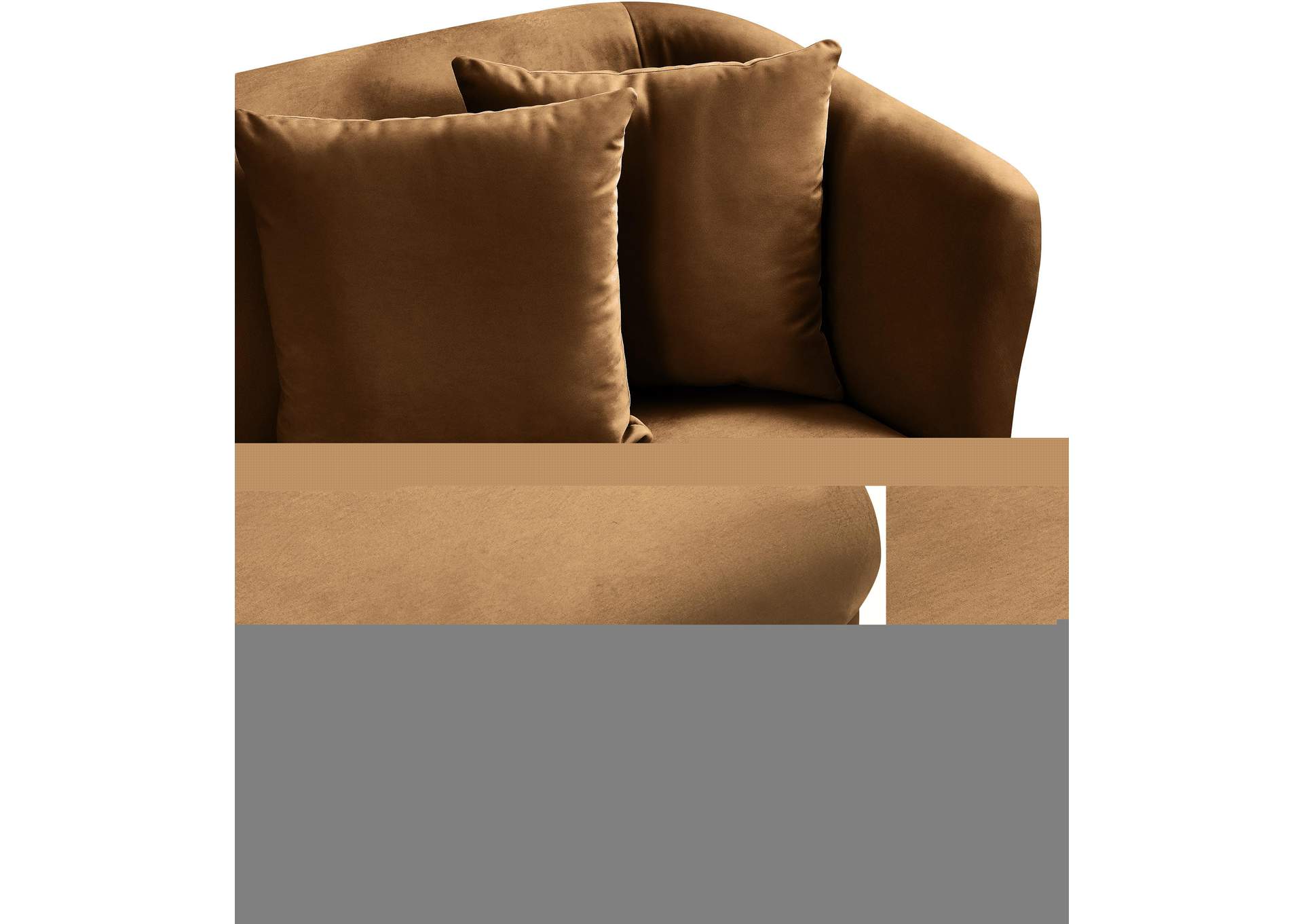 Alder Saddle Velvet Sofa image 10
