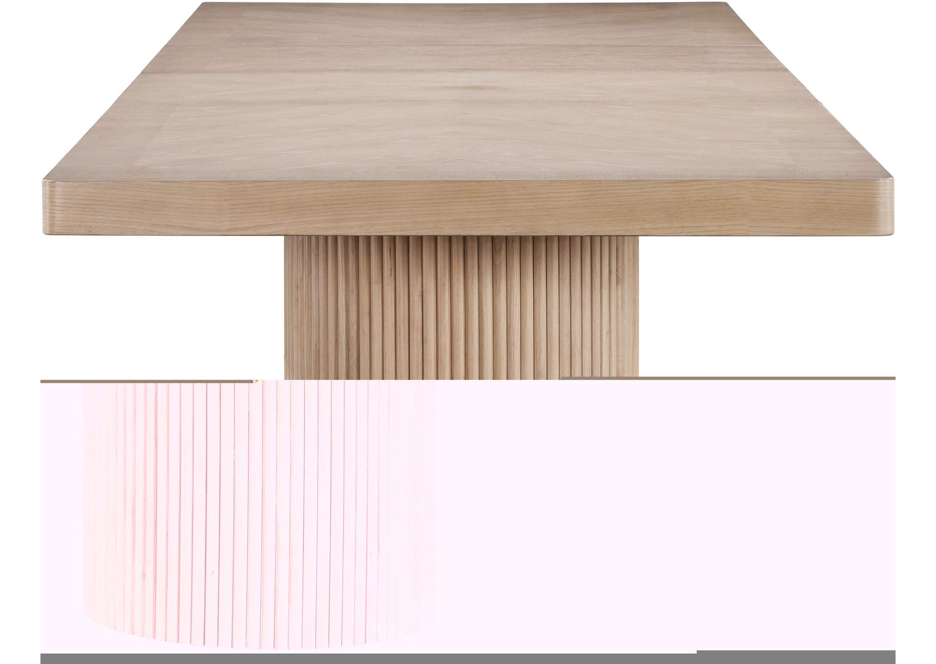 Belinda Natural Dining Table (3 Boxes) image 11