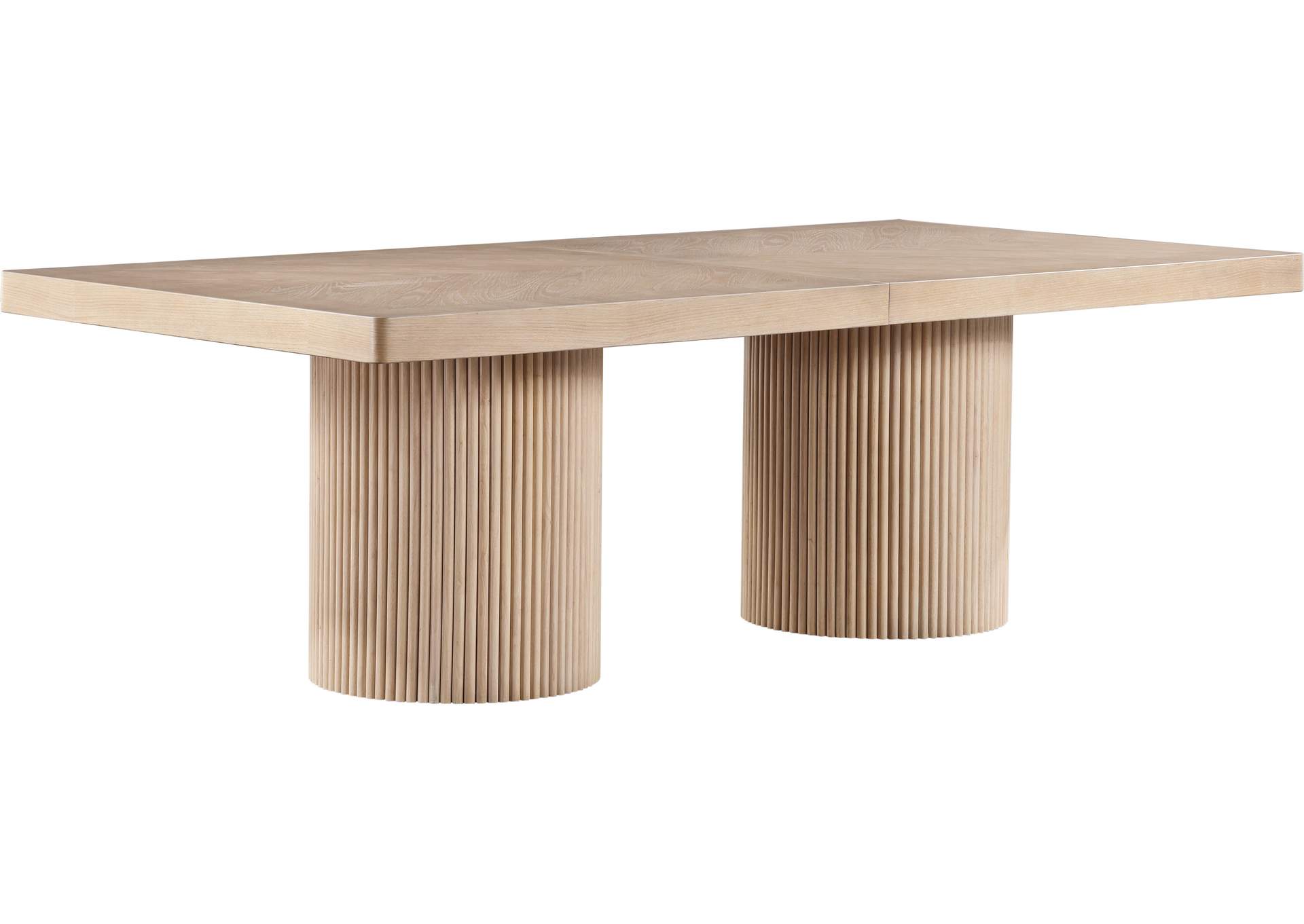 Belinda Natural Dining Table (3 Boxes) image 7