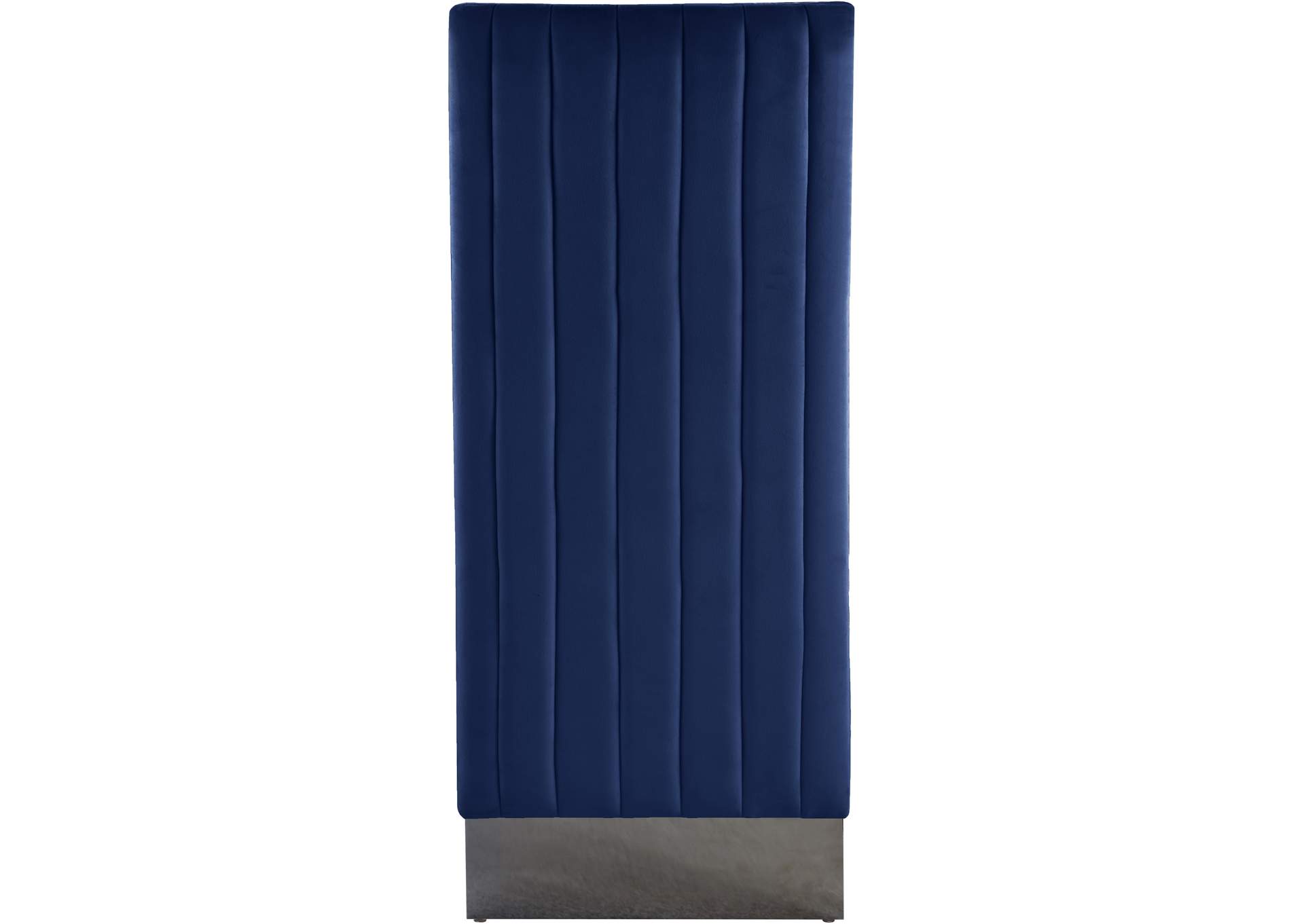 Porsha Navy Velvet Dining Chair