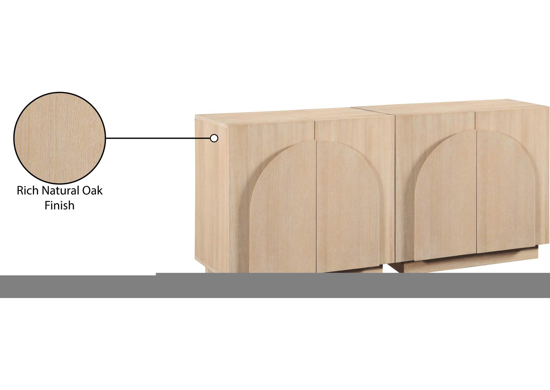Navona Natural Sideboard - Buffet image 12