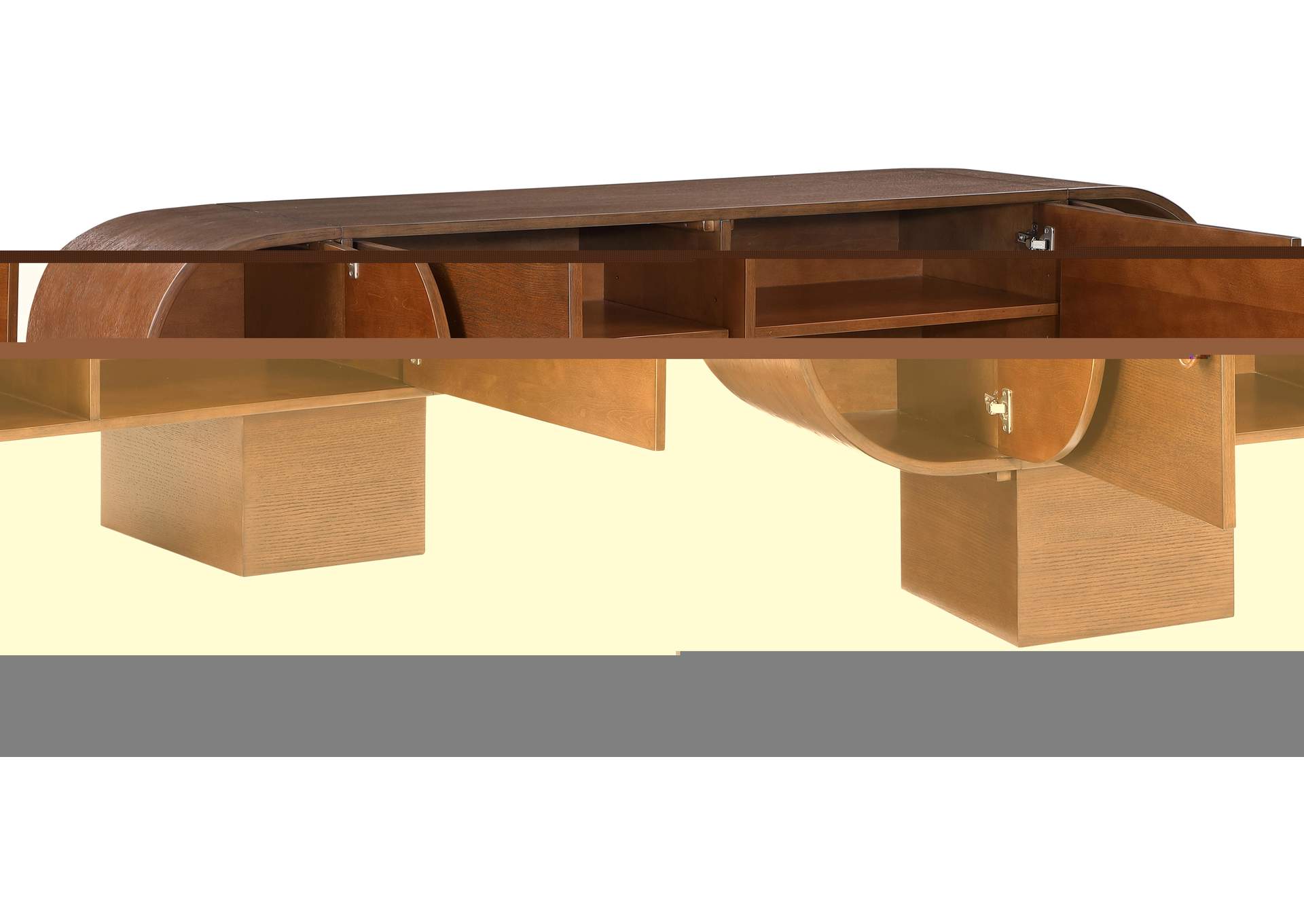 Harlow Brown Sideboard - Buffet image 4