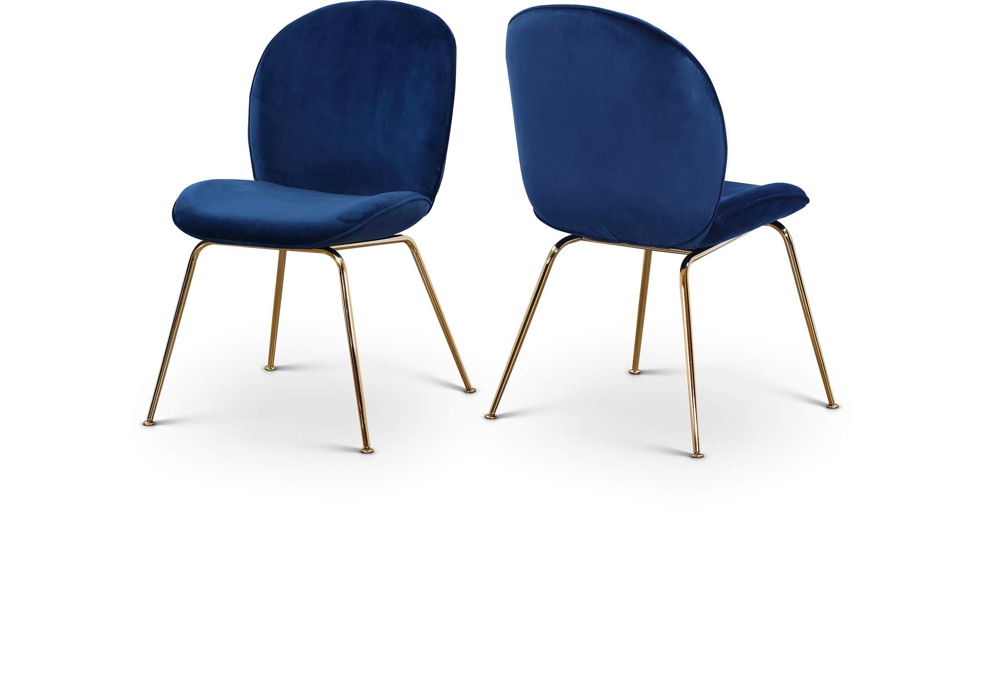 Paris Navy Velvet Dining Chair