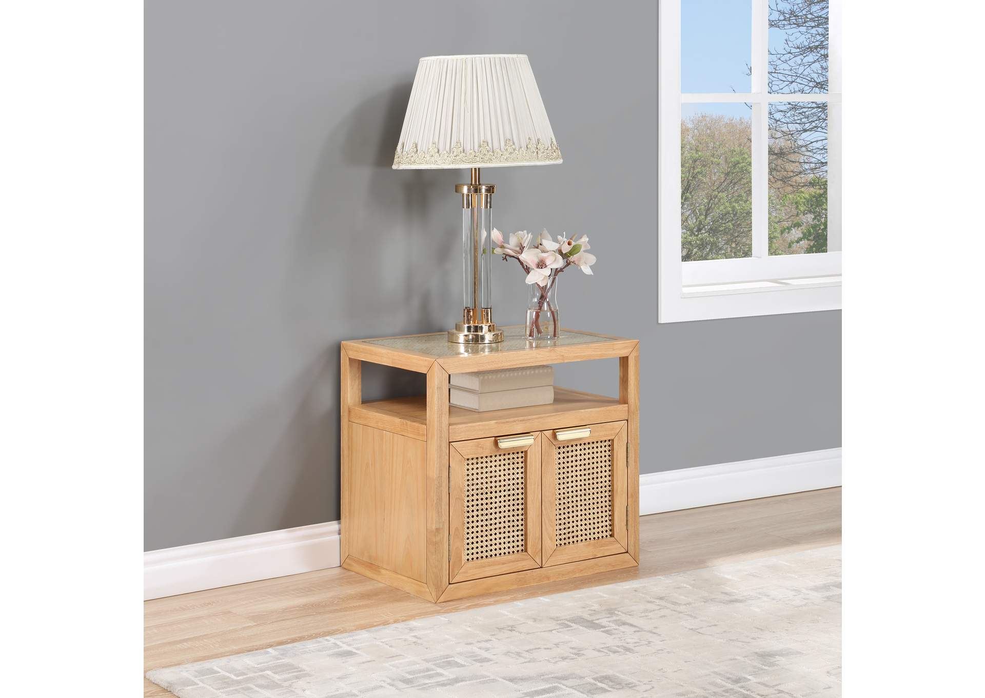 Cole Natural Night Stand