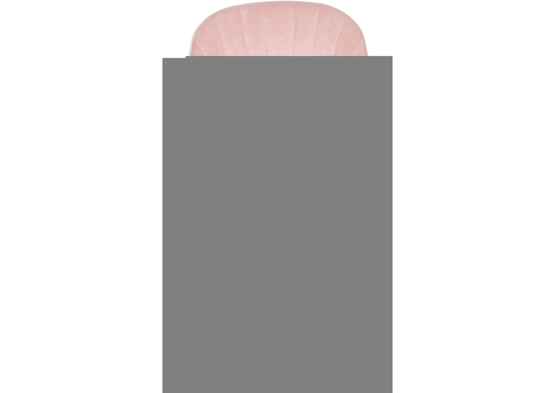 Belle Pink Velvet Dining Chair