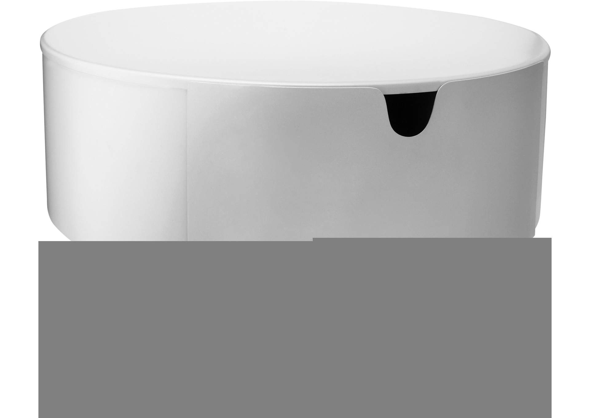 Bali White Night Stand