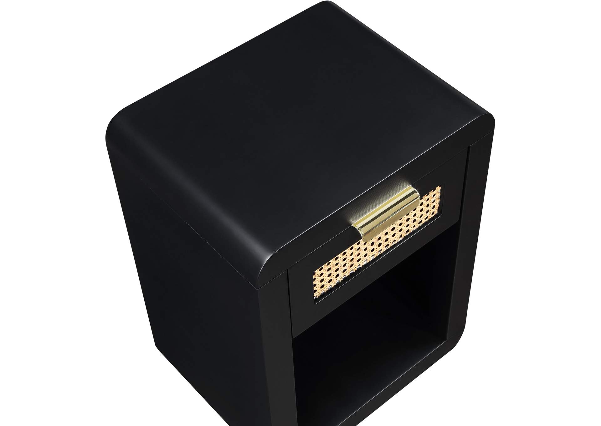 Langham Black Night Stand