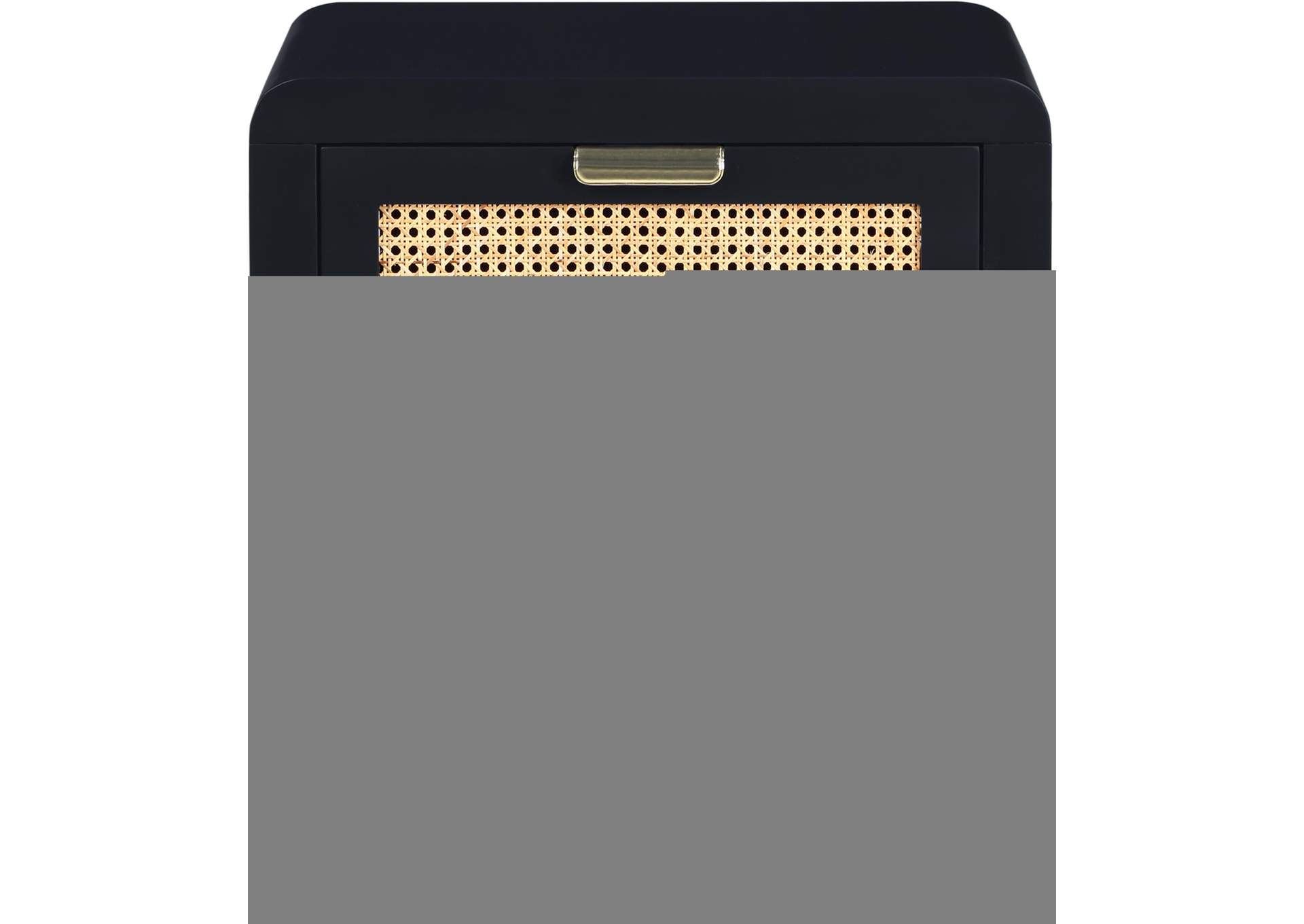 Langham Black Night Stand