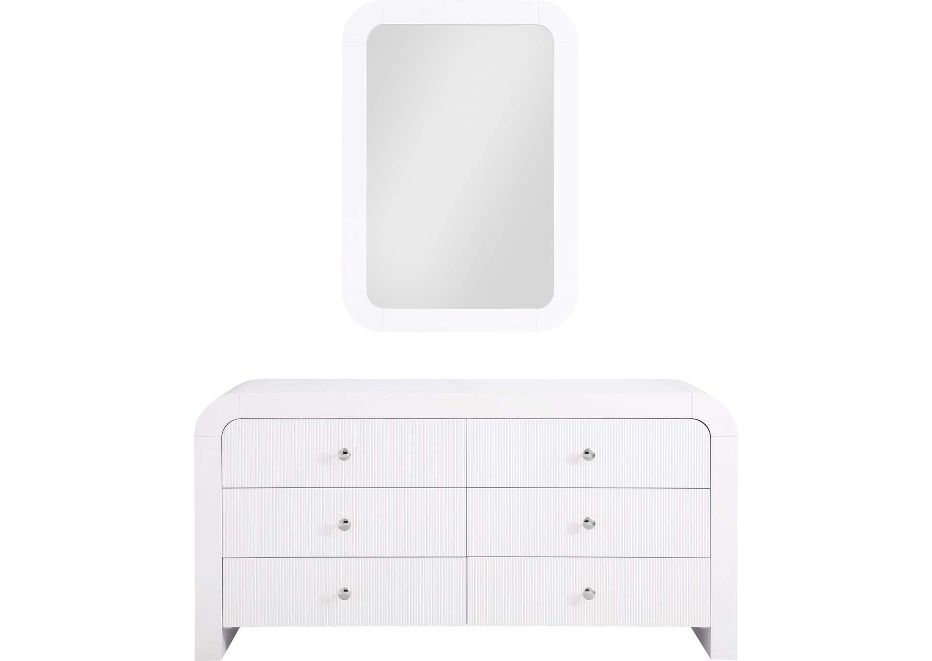 Artisto White Mirror