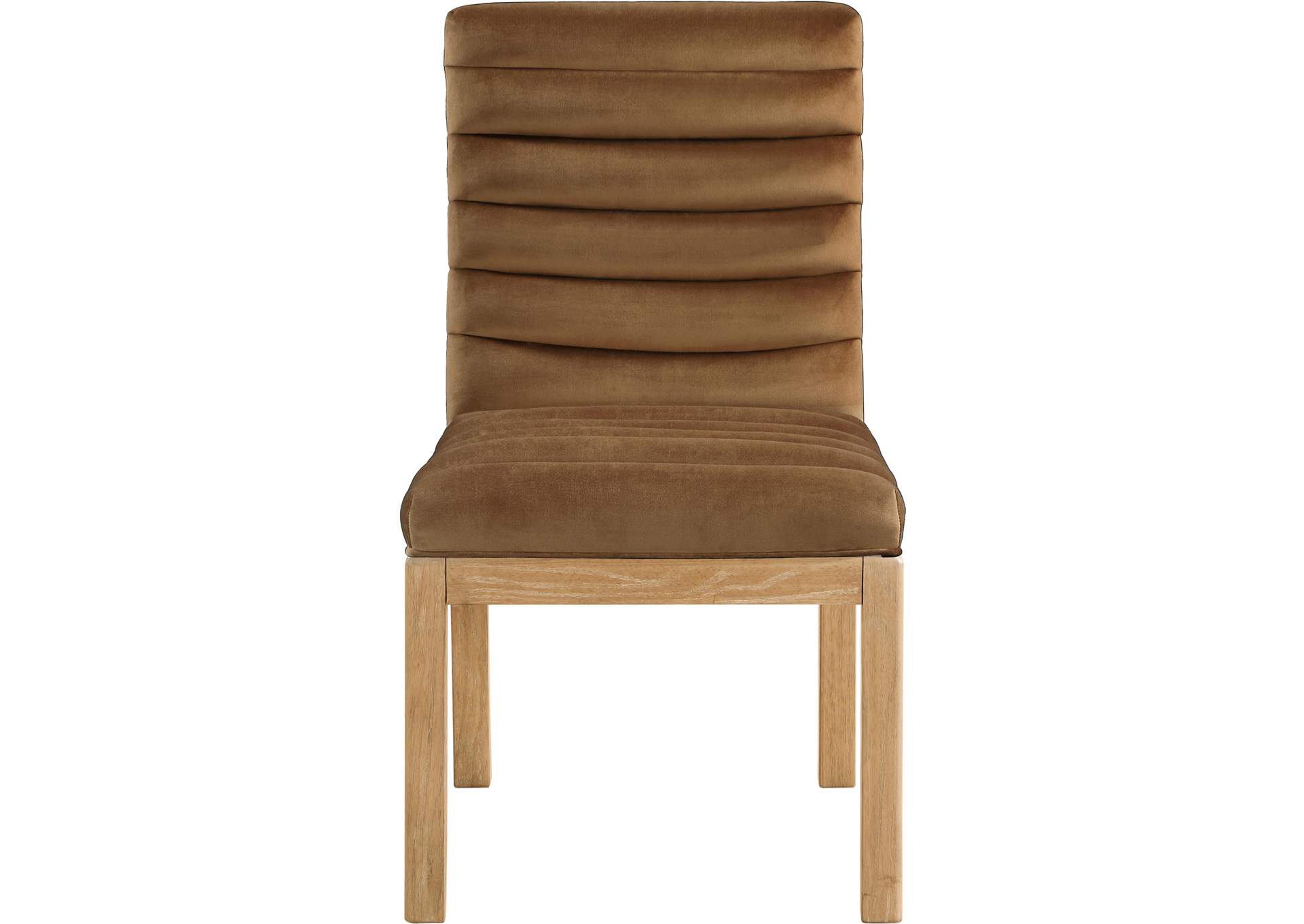 Evelyn Saddle Velvet Dining Chair