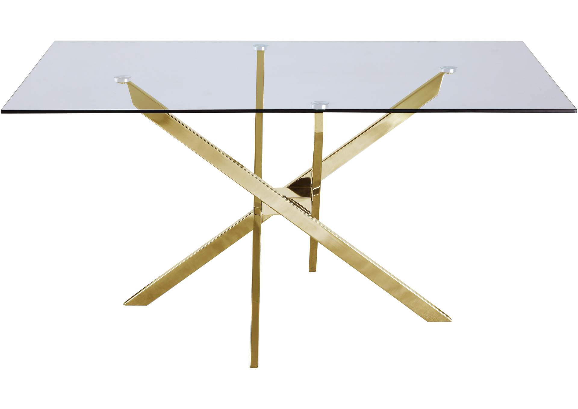 Xander Gold Dining Table image 4