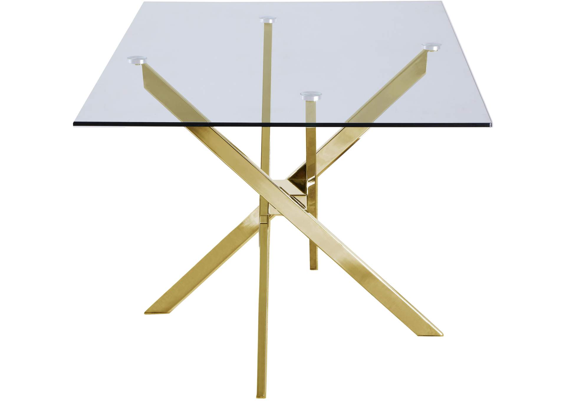 Xander Gold Dining Table image 5
