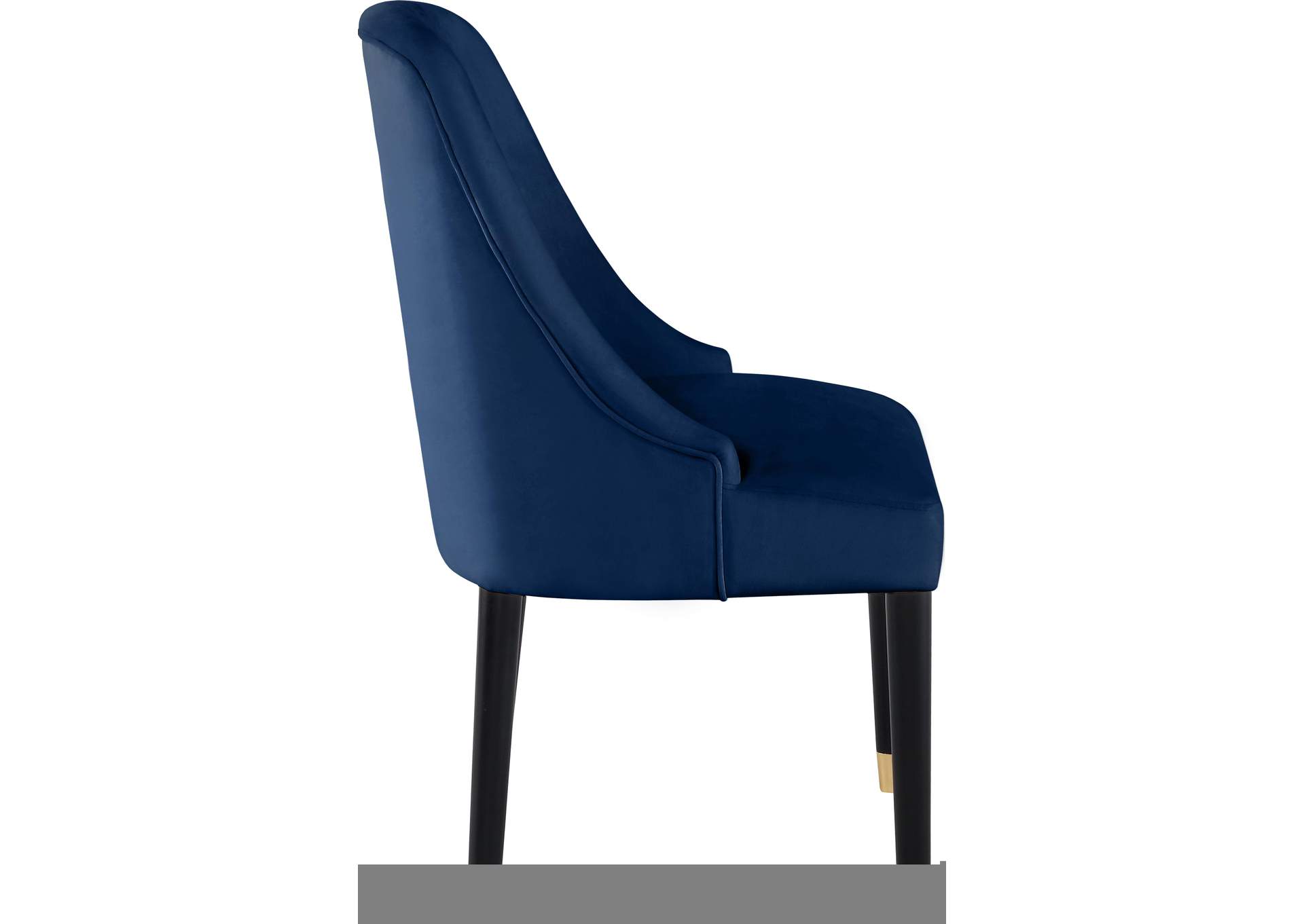 Omni Navy Velvet Dining Chair