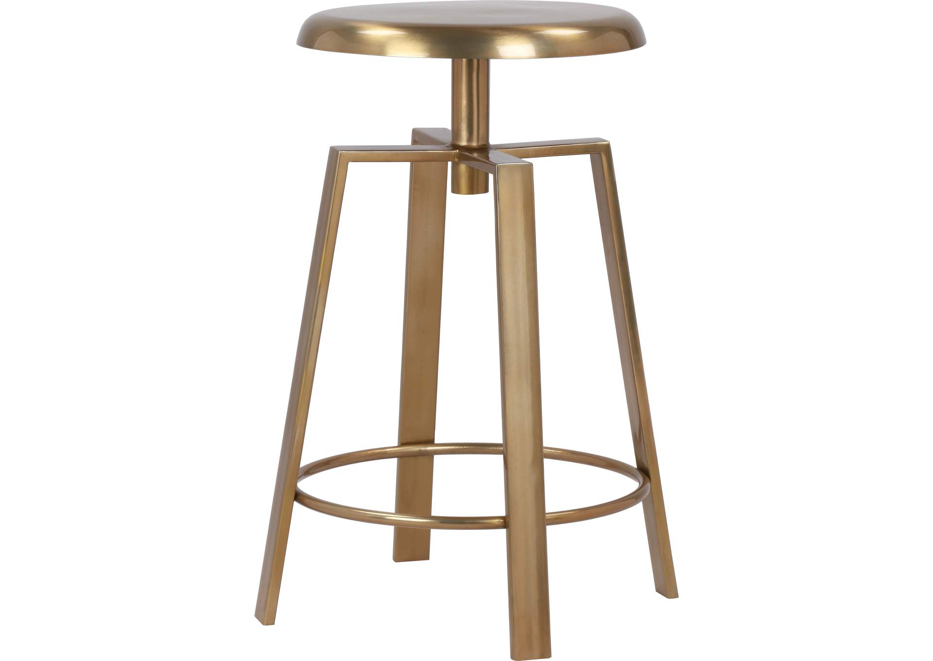 Lang Gold Iron Counter Bar Height Stool