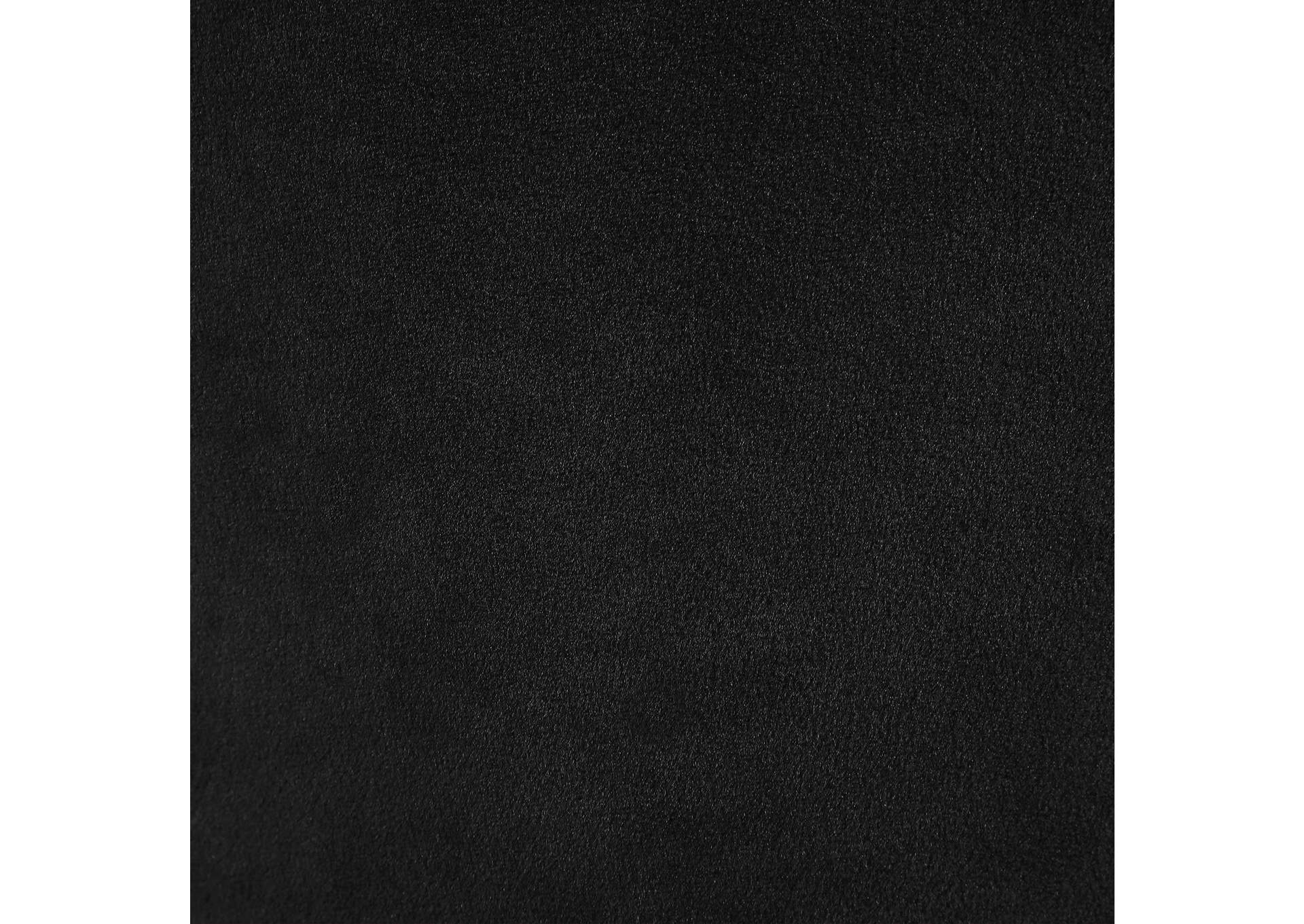 Zuno Black Velvet Performance Fabric Upholstered Dining Chair image 9