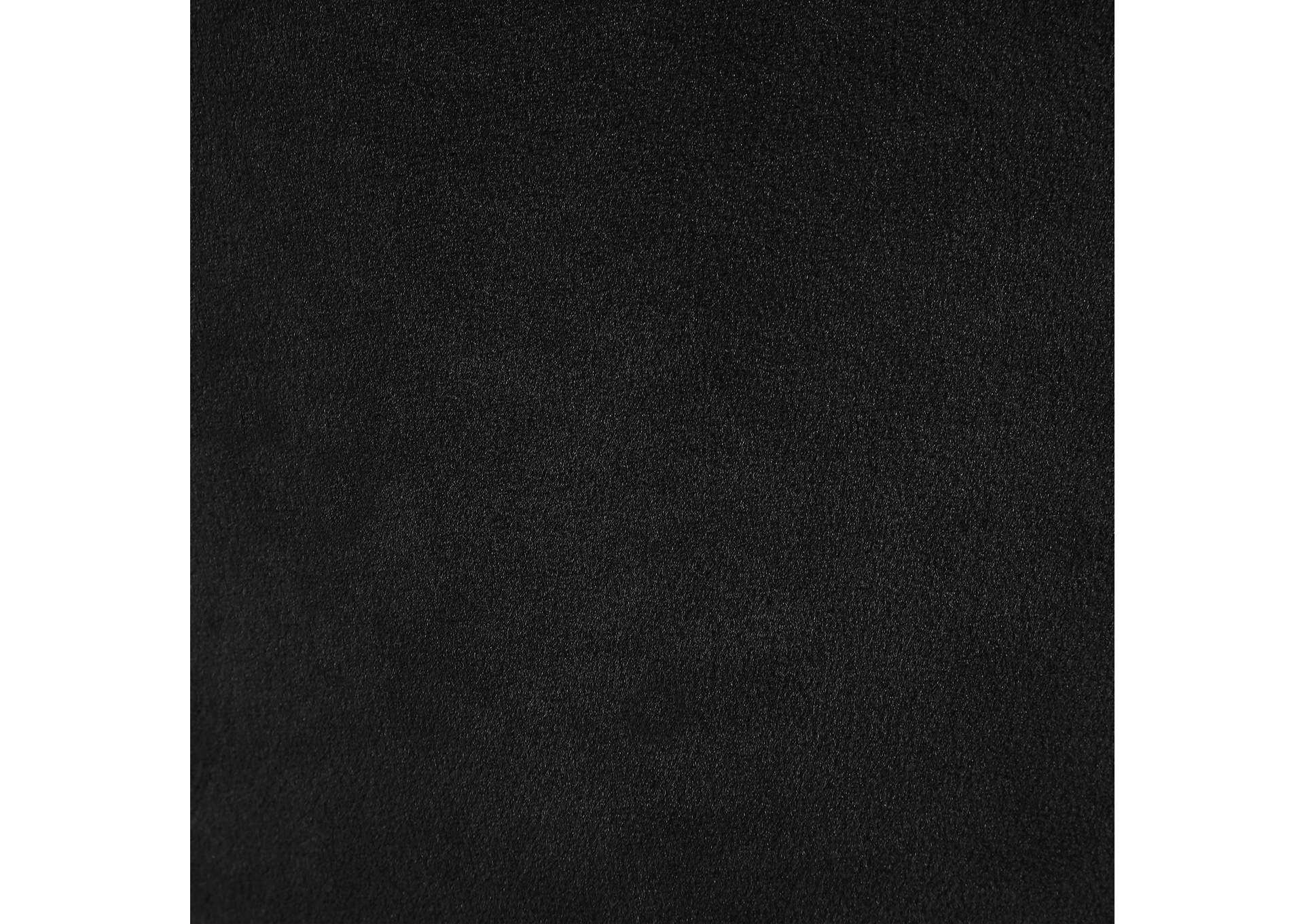 Zuno Black Velvet Performance Fabric Upholstered Counter Stool image 9