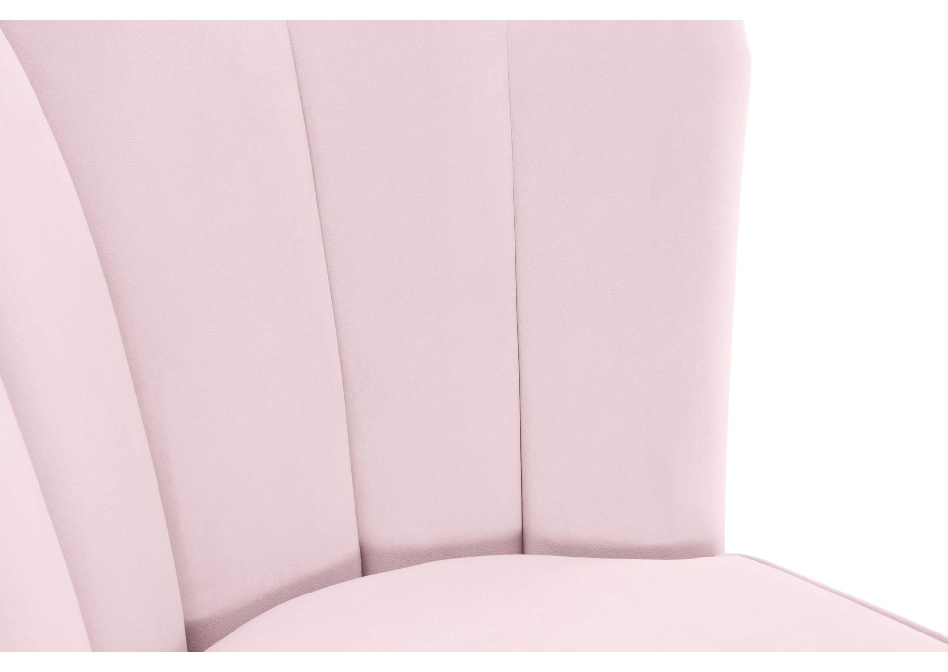 Lily Pink Velvet Stool image 8