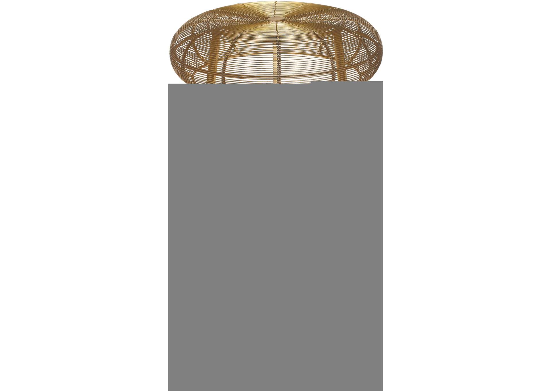 Tuscany Gold Metal Counter Stool