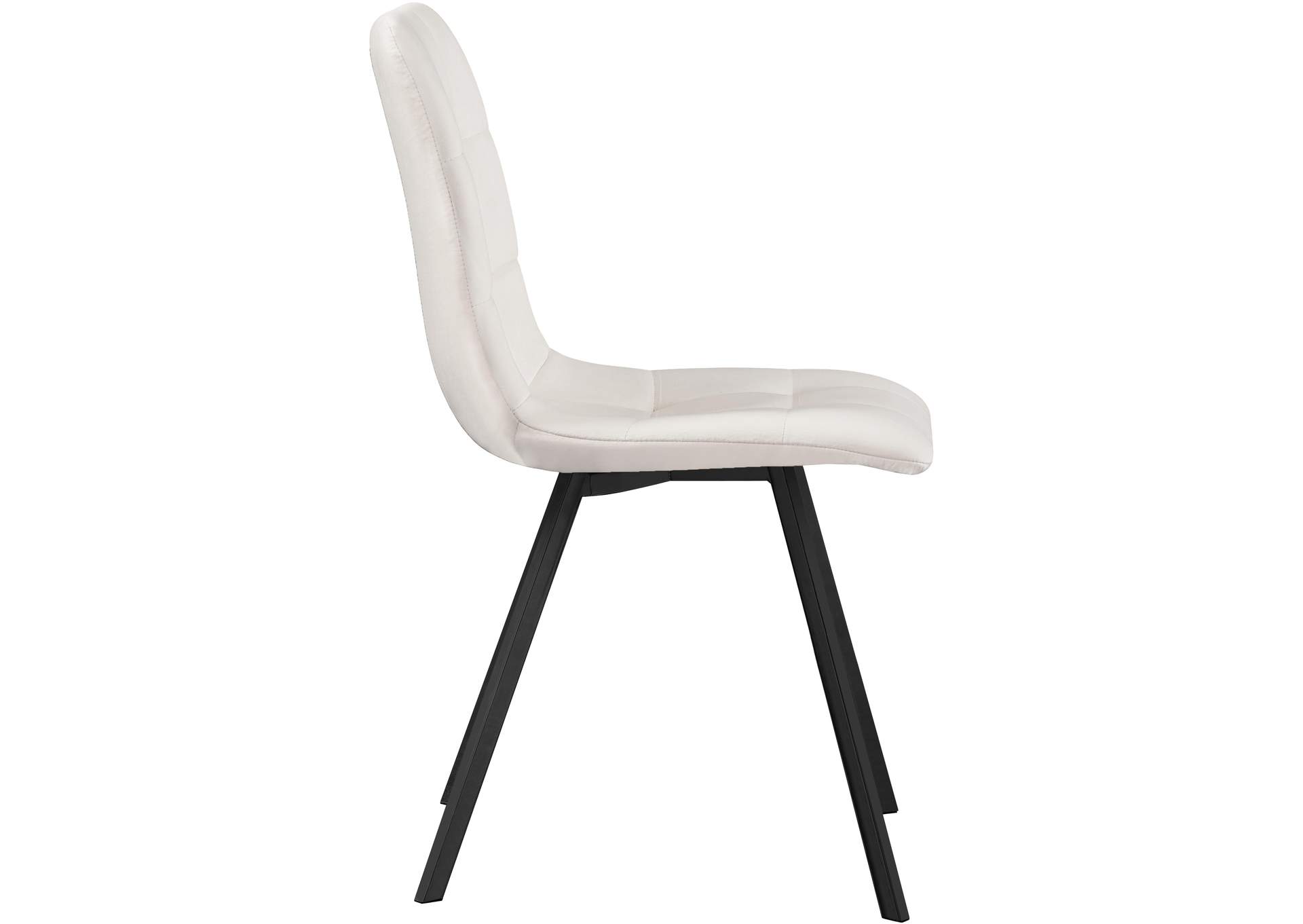 Annie Cream Velvet Dining Chair