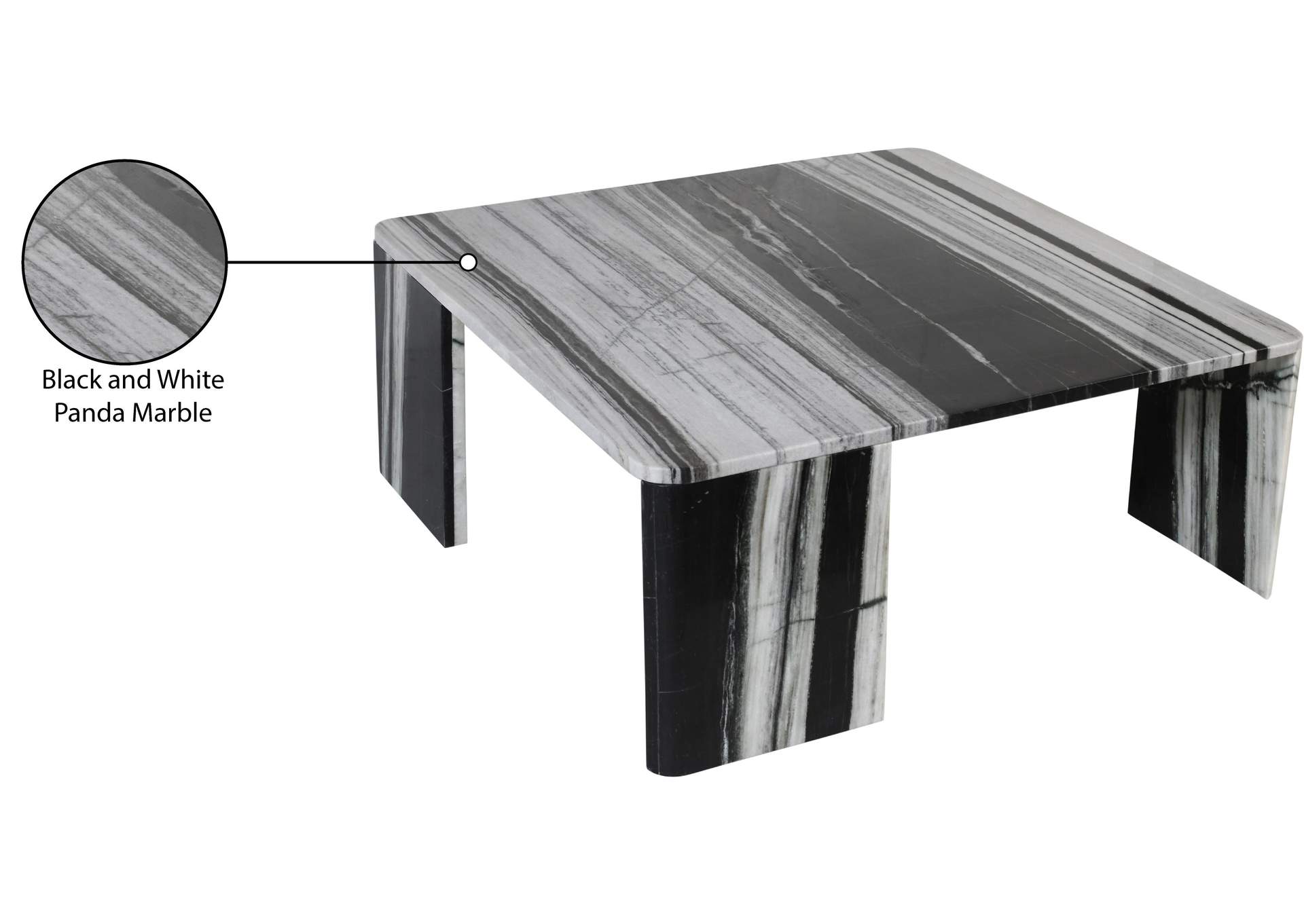 Livorno Panda Coffee Table