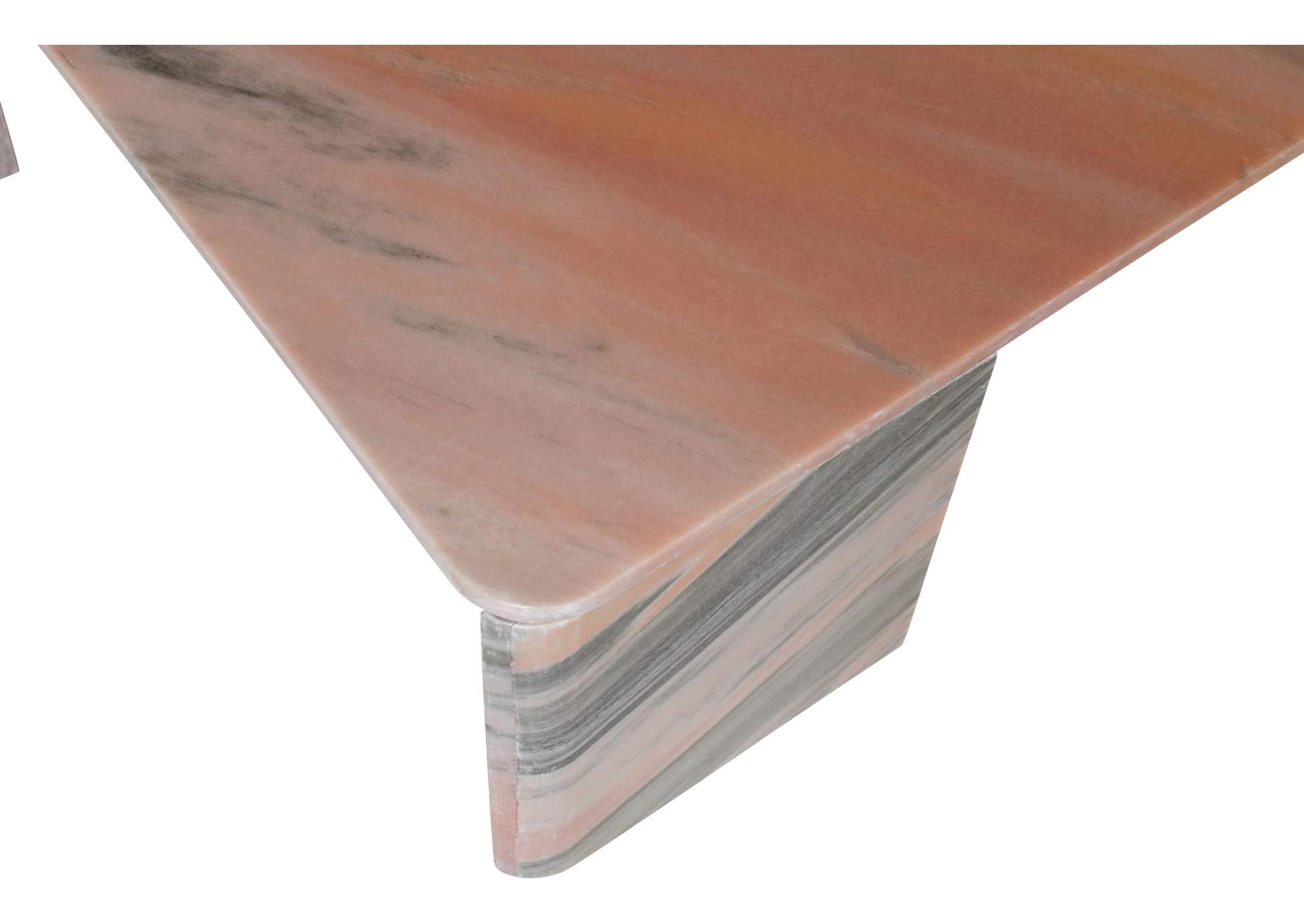 Livorno Pink - Light Grey Coffee Table