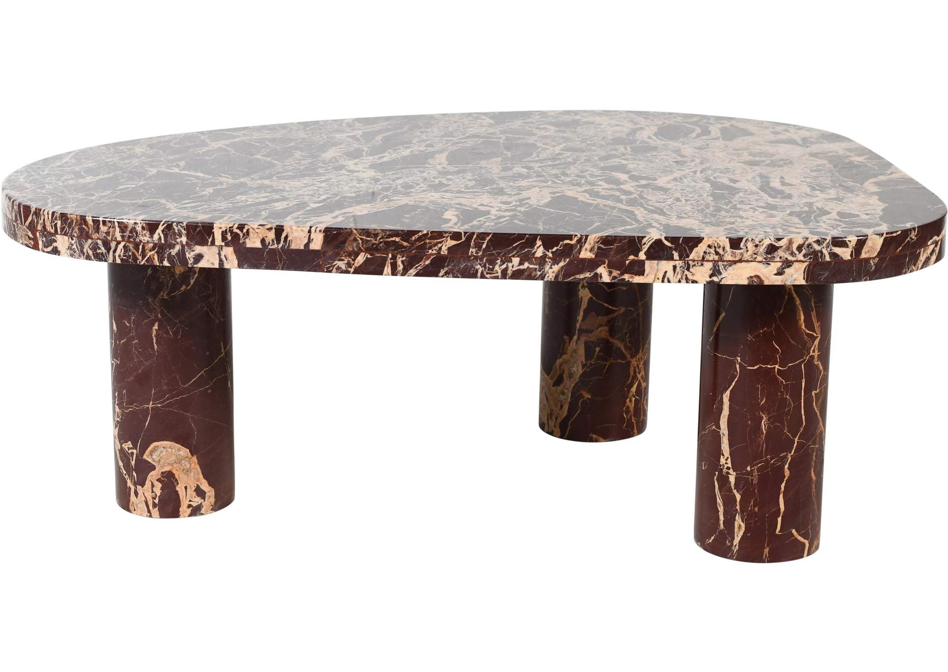 Messina Burgundy Coffee Table