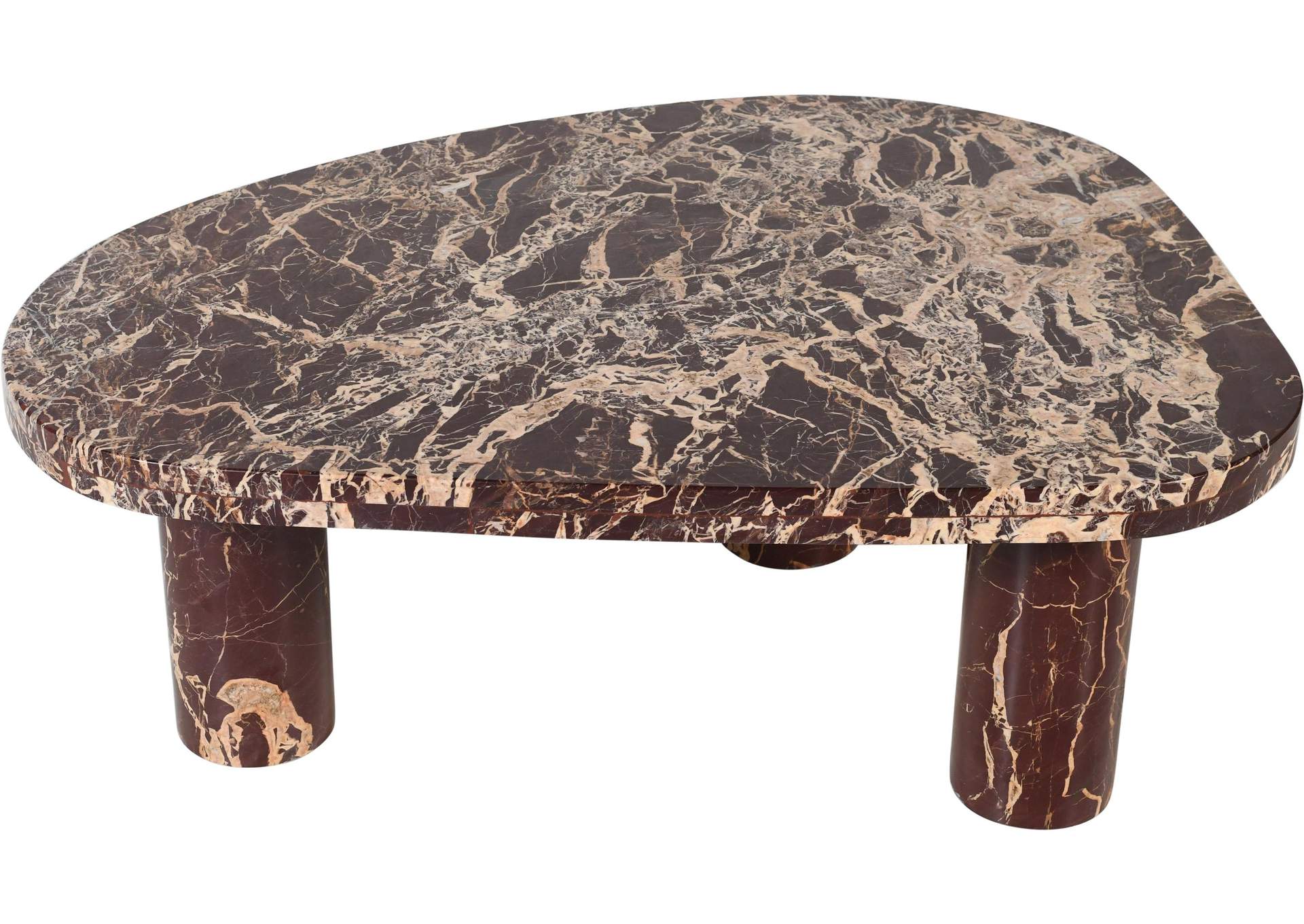 Messina Burgundy Coffee Table