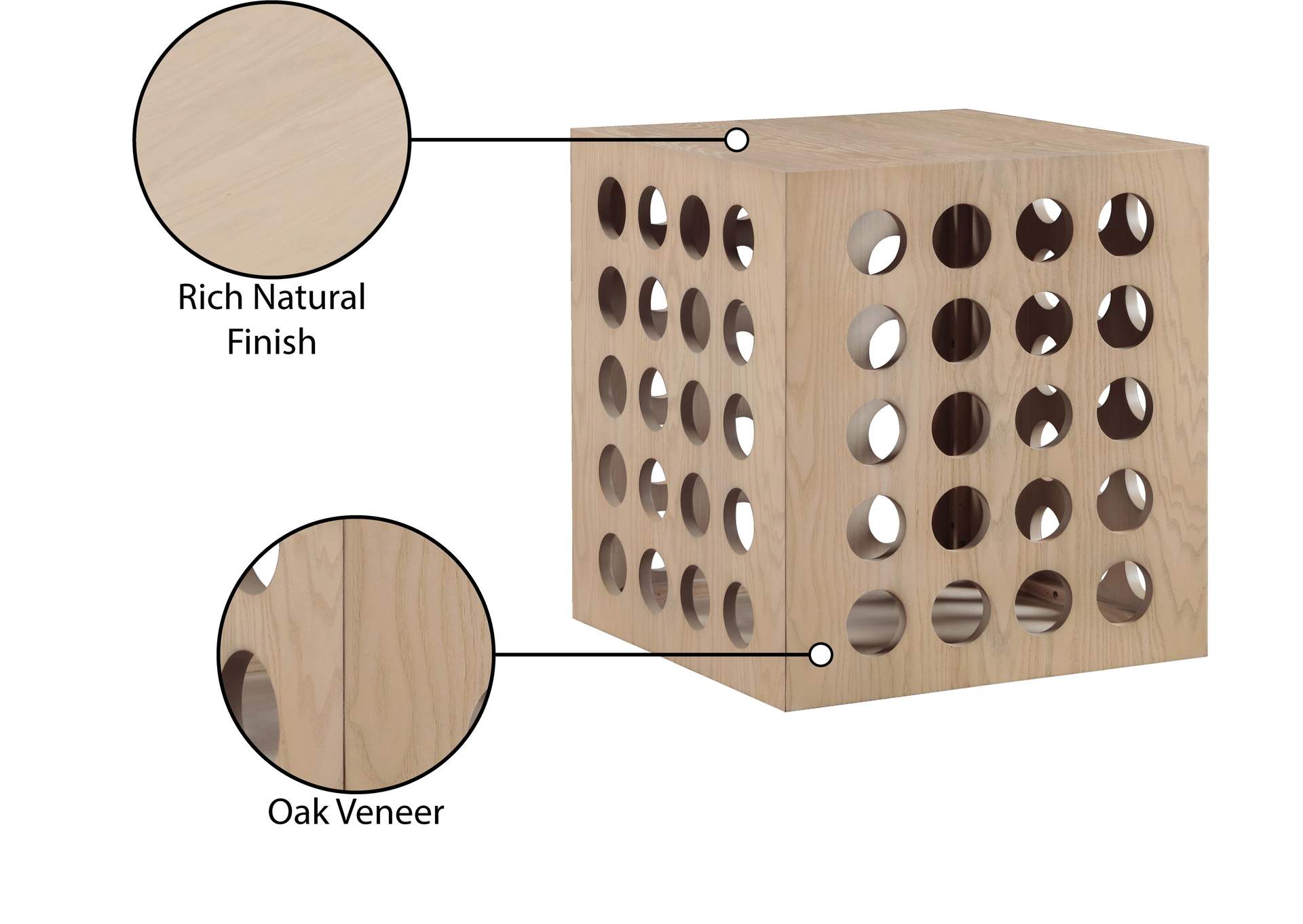 Kinsley Natural End Table image 8