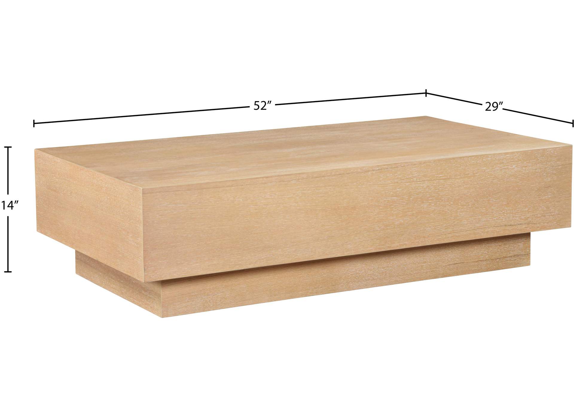 Ottoman White Coffee Table