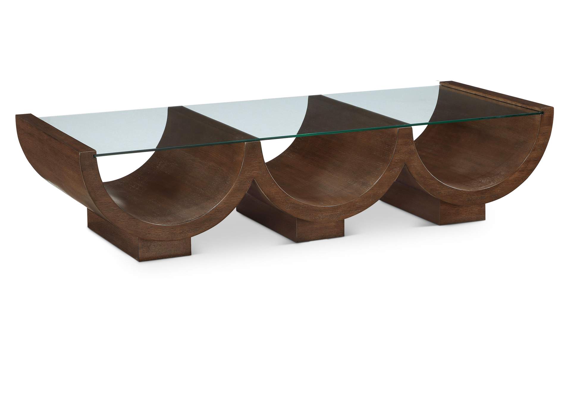Beverwil Brown Coffee Table image 1