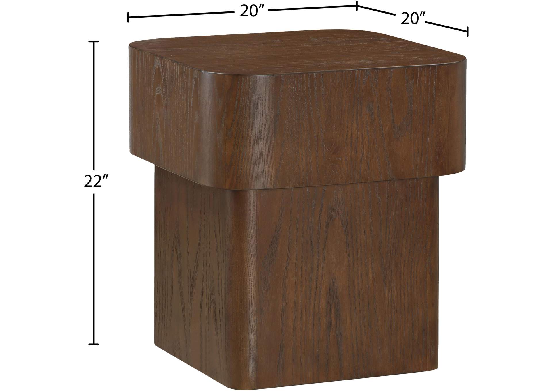 Oakmont Brown End Table image 7