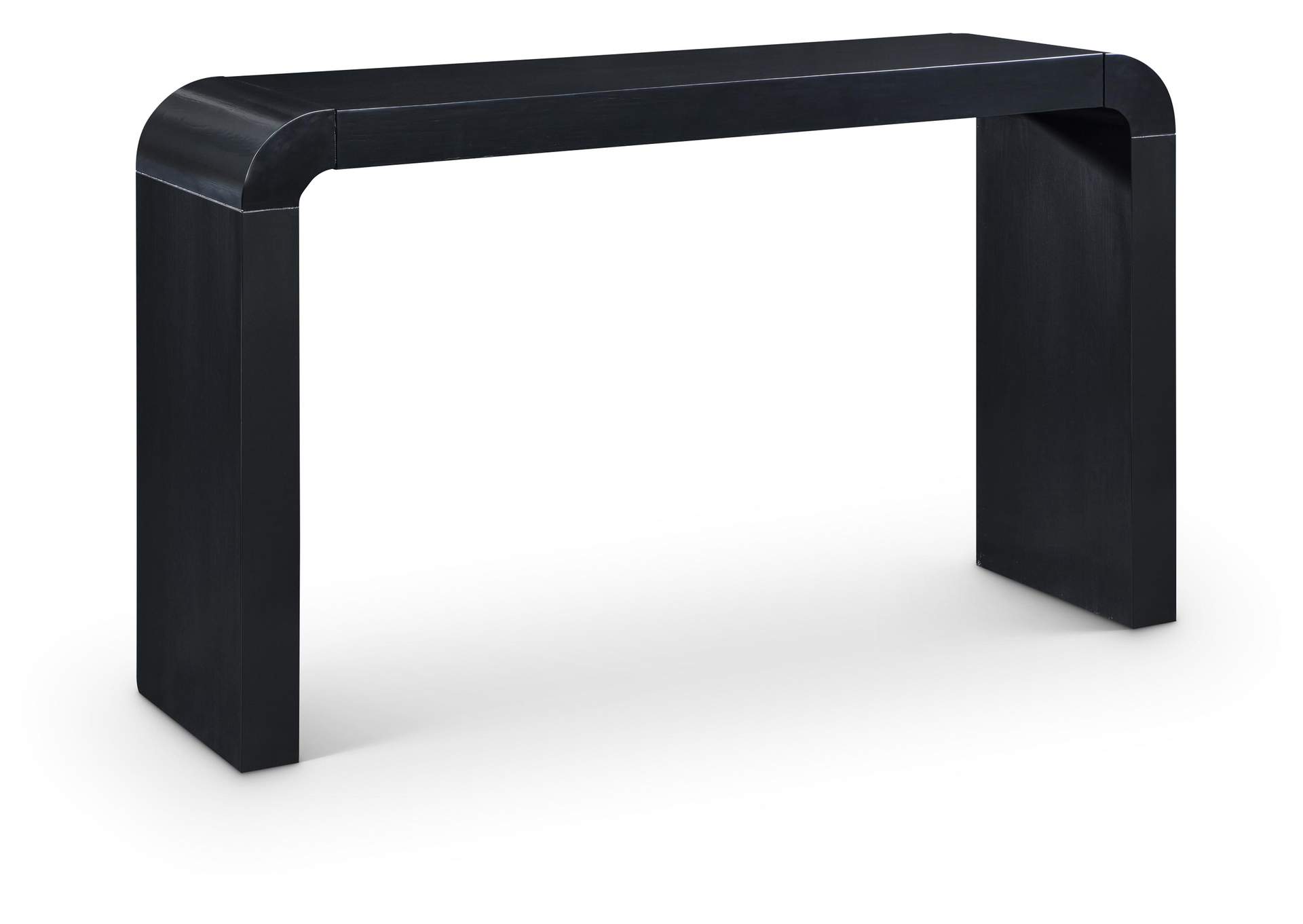 Toulon Black Oak Veneer Console Table