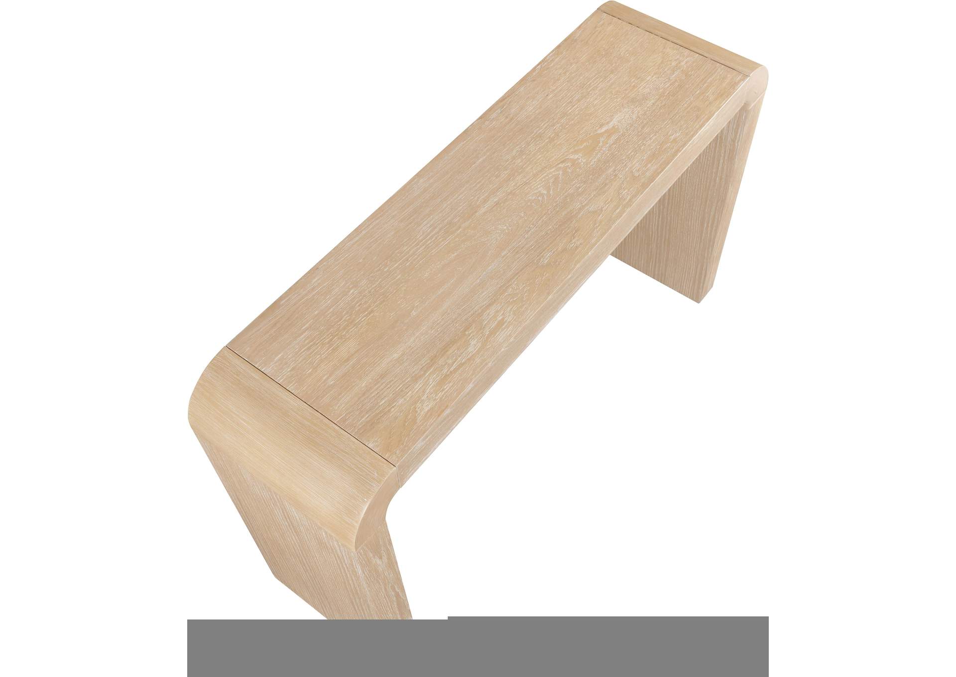Toulon Natural Oak Veneer Console Table image 6