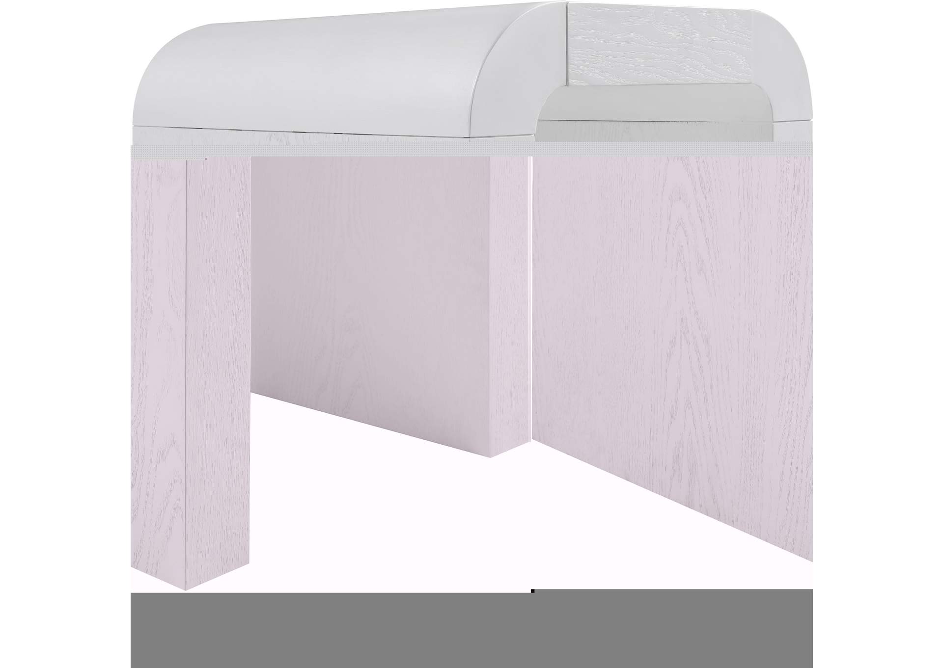 Toulon White Oak Veneer End Table image 5