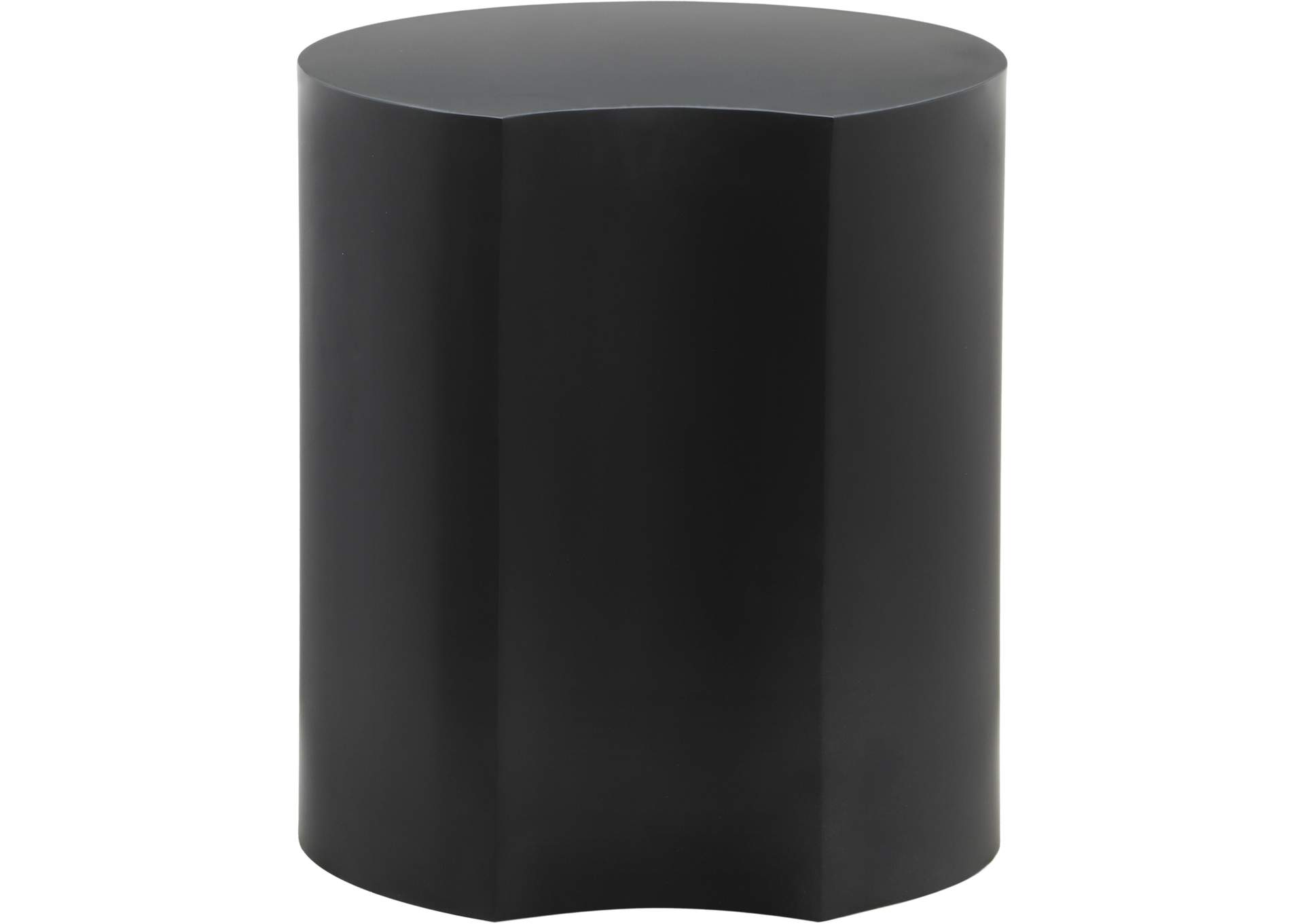 Dimple Black End Table