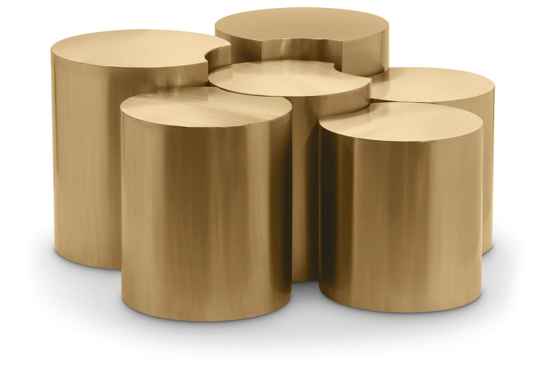 Dimple Gold Coffee Table image 1