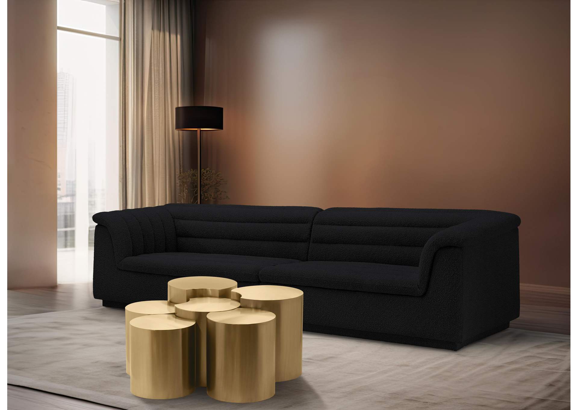 Dimple Gold Coffee Table image 3