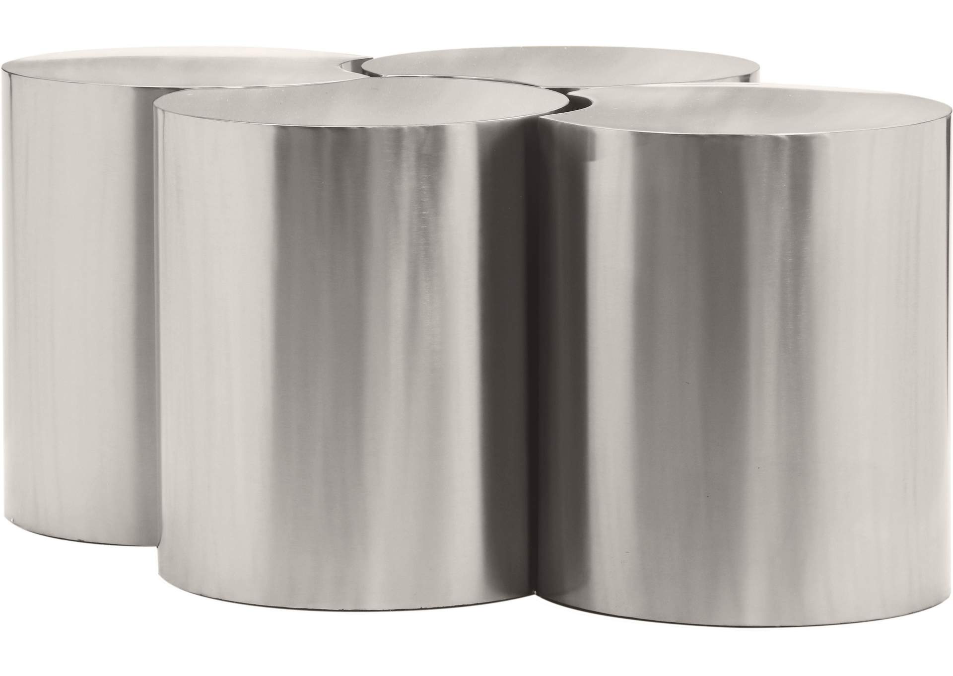 Dimple Silver Coffee Table