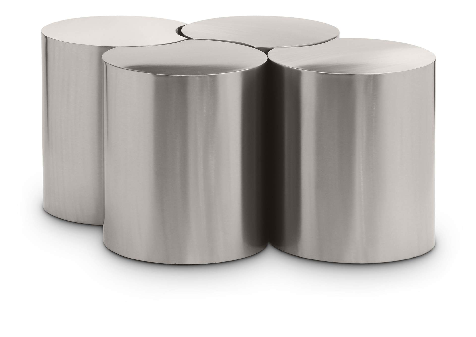 Dimple Silver Coffee Table