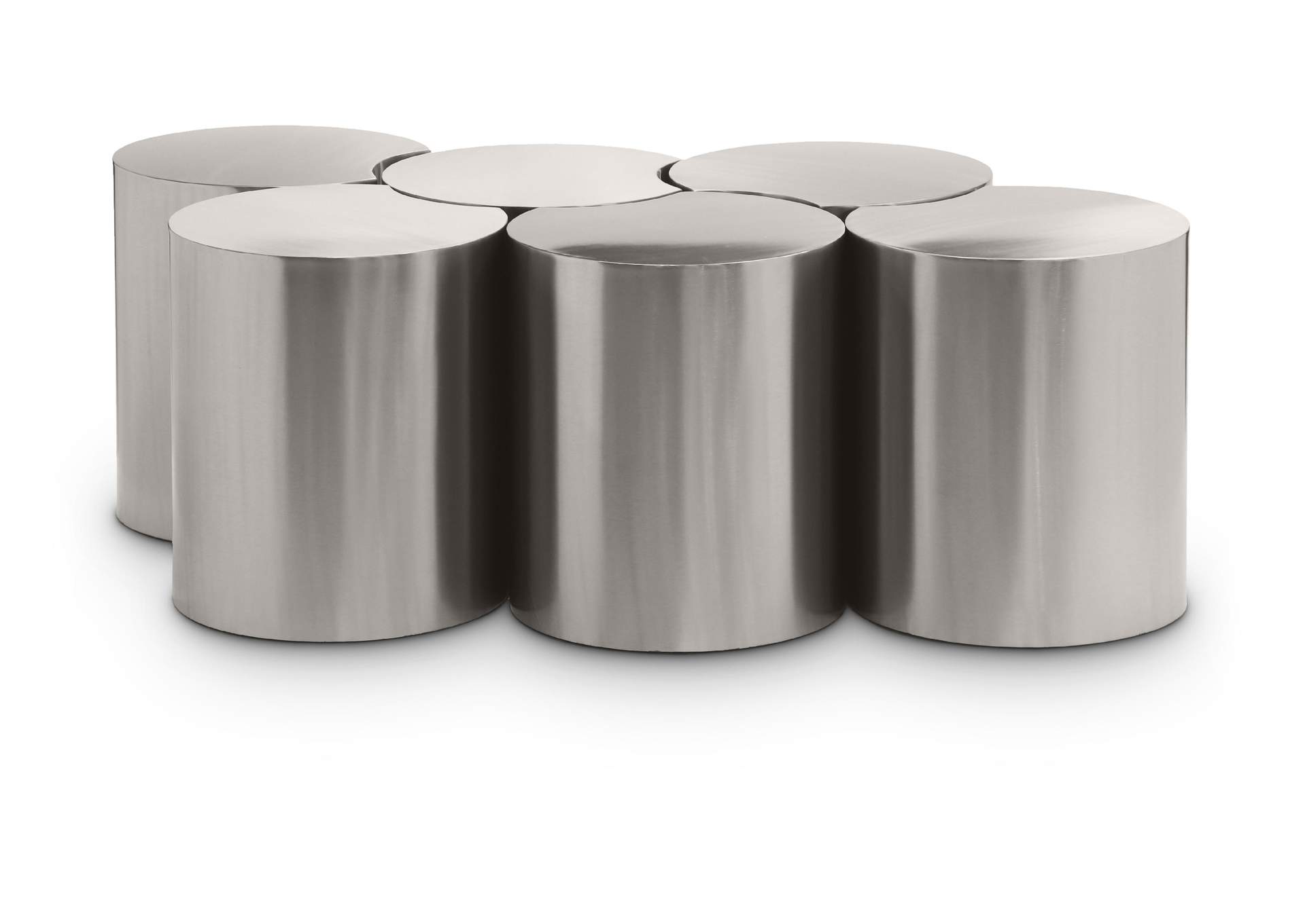 Dimple Silver Coffee Table image 1