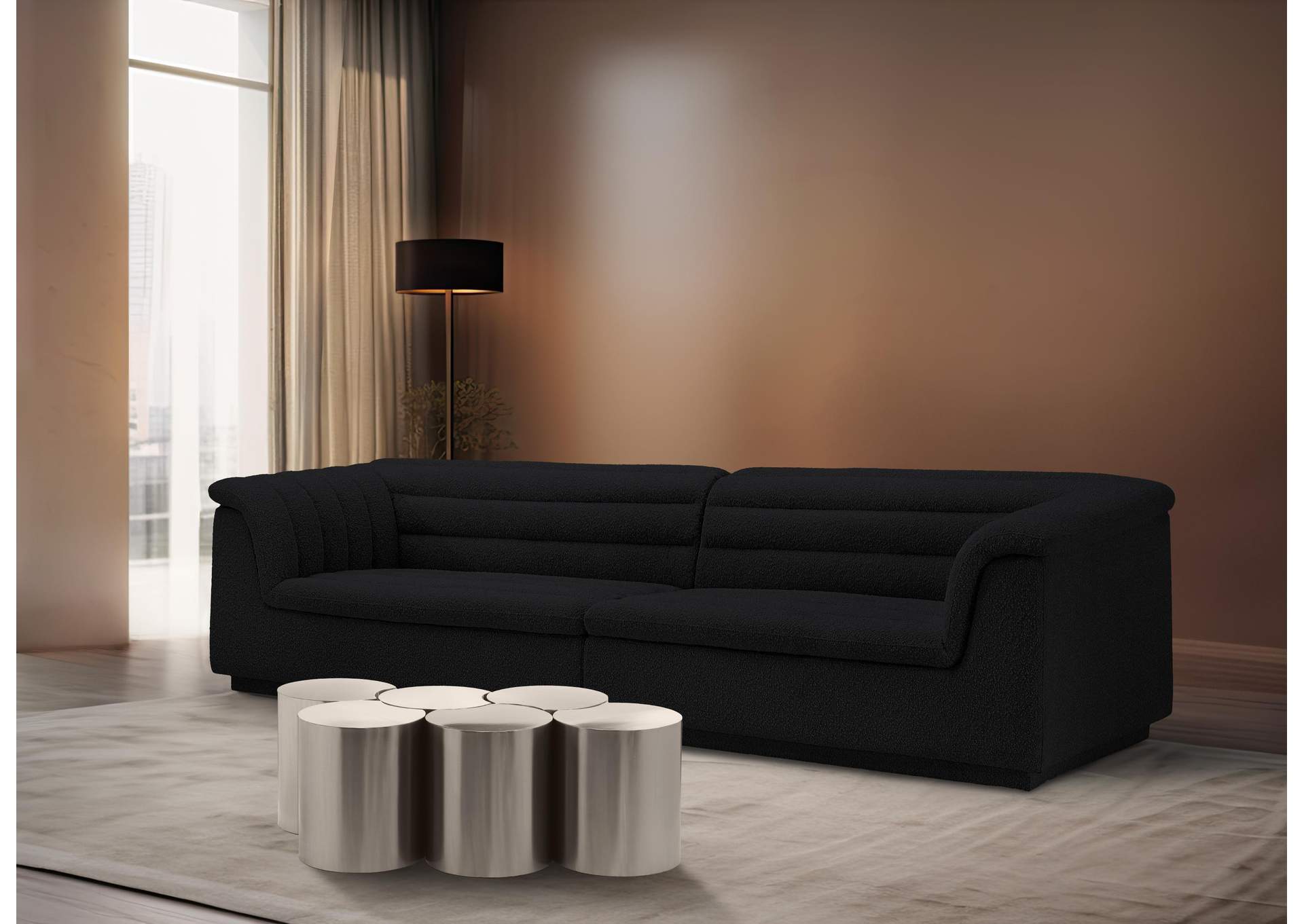 Dimple Silver Coffee Table image 3