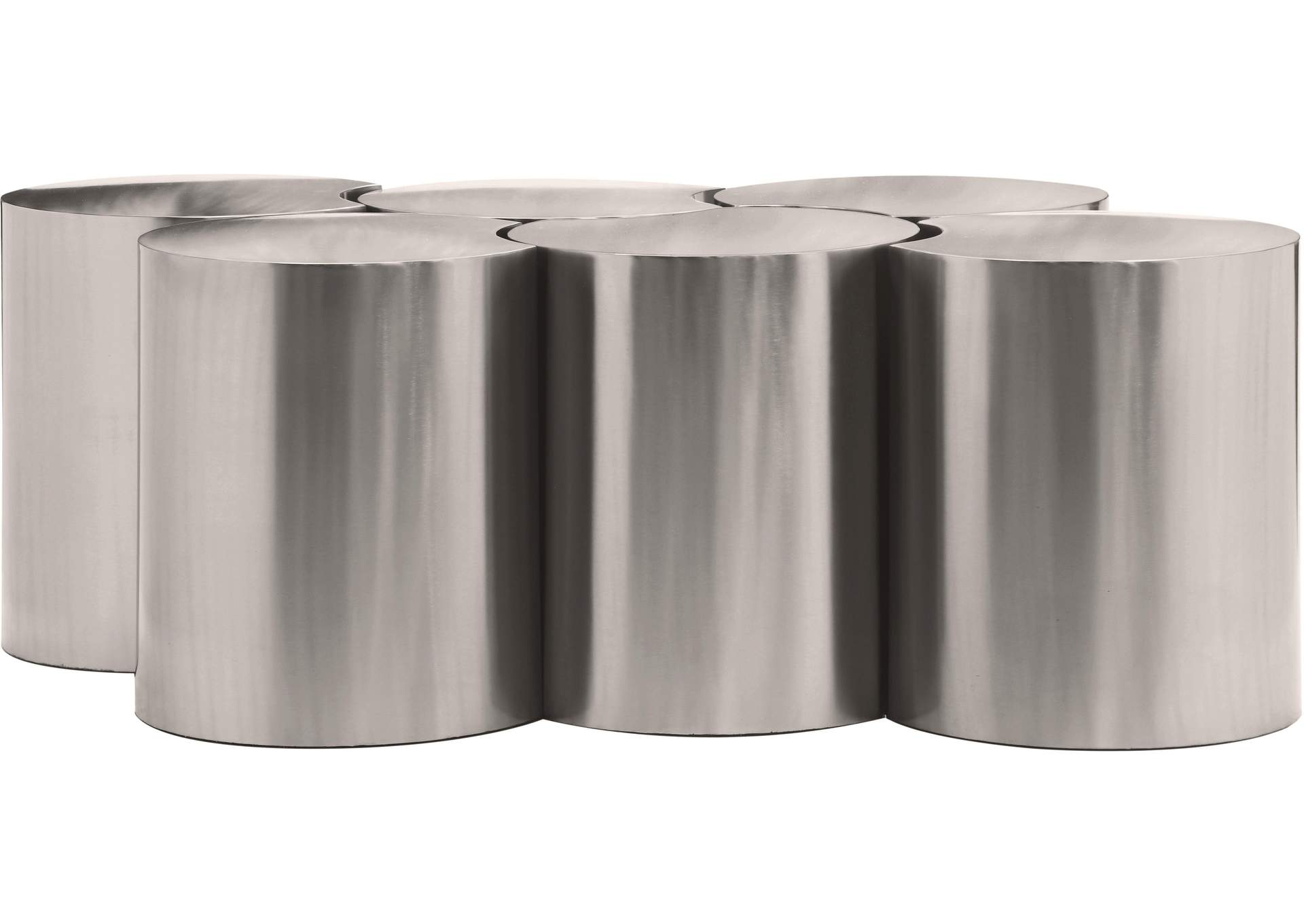 Dimple Silver Coffee Table image 4