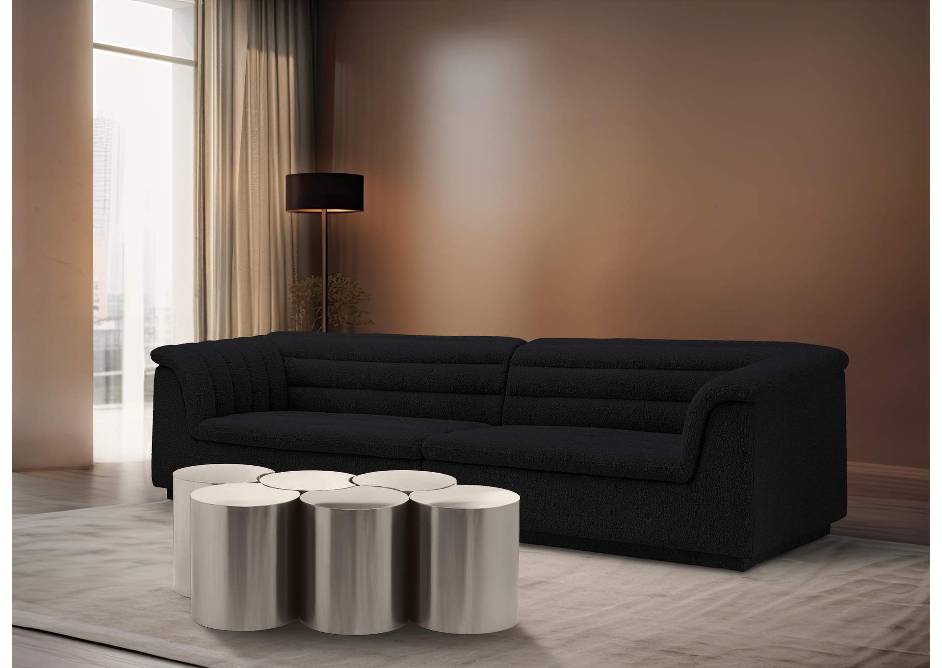 Dimple Silver Coffee Table image 3