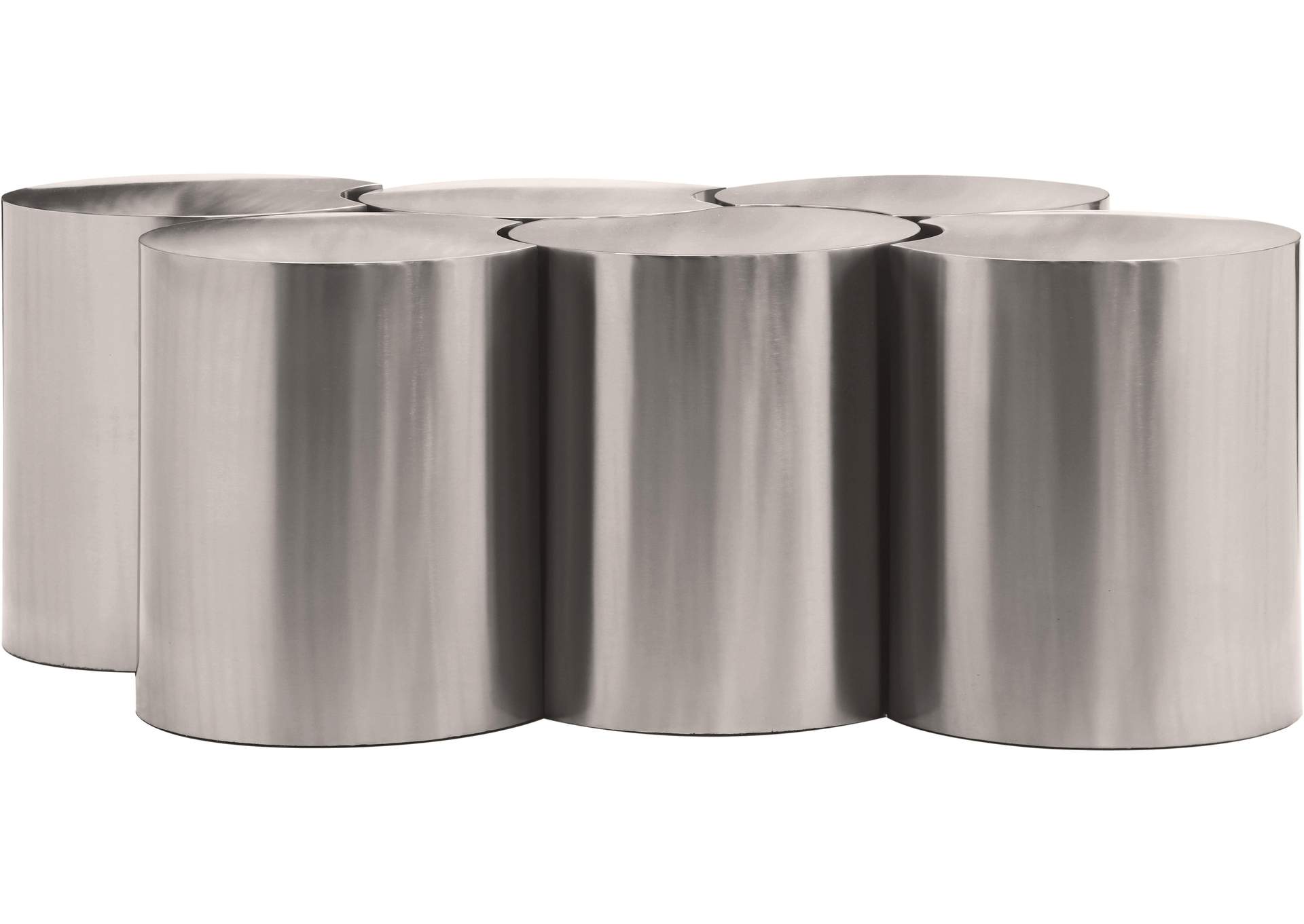 Dimple Silver Coffee Table image 4