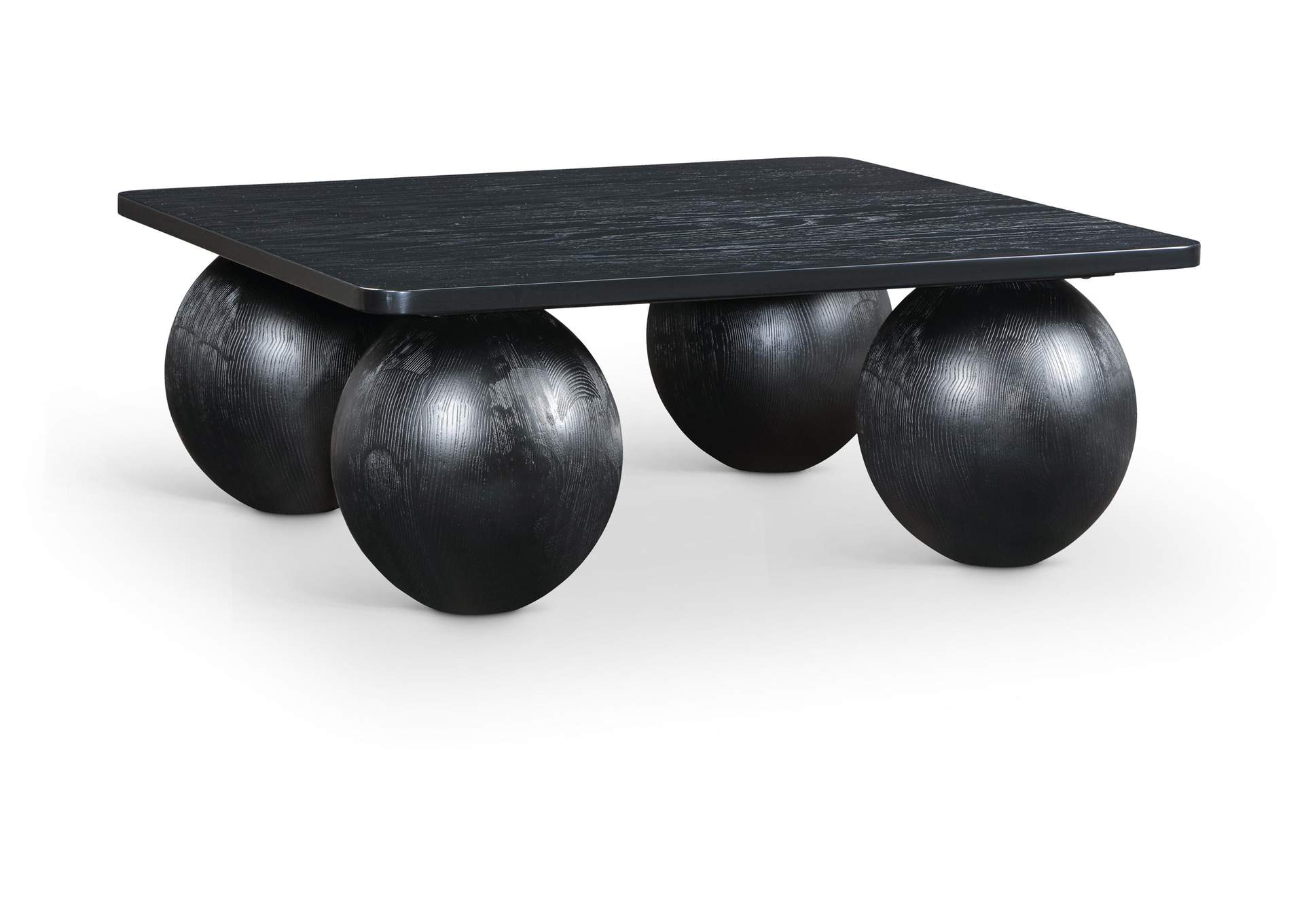 Fitch Black Oak Veneer Coffee Table image 1